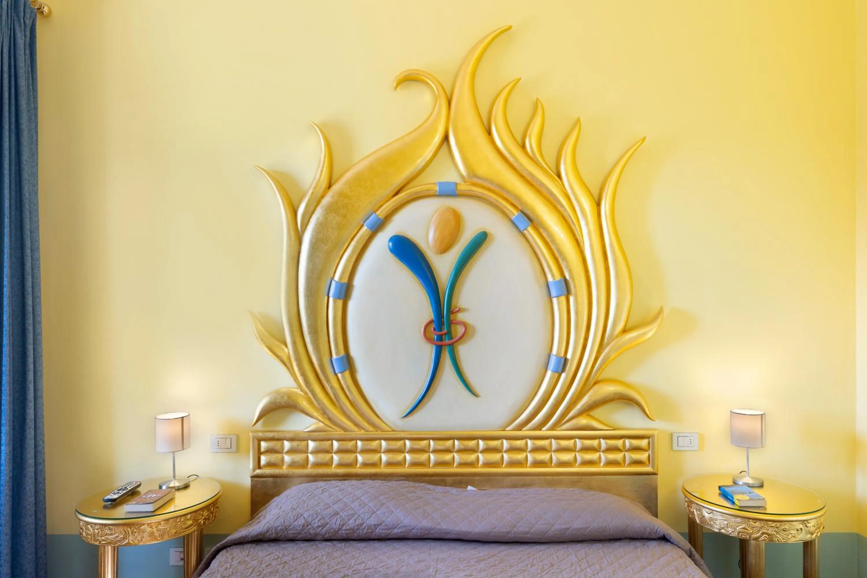 Bedroom, Bed in Villa Castiglione