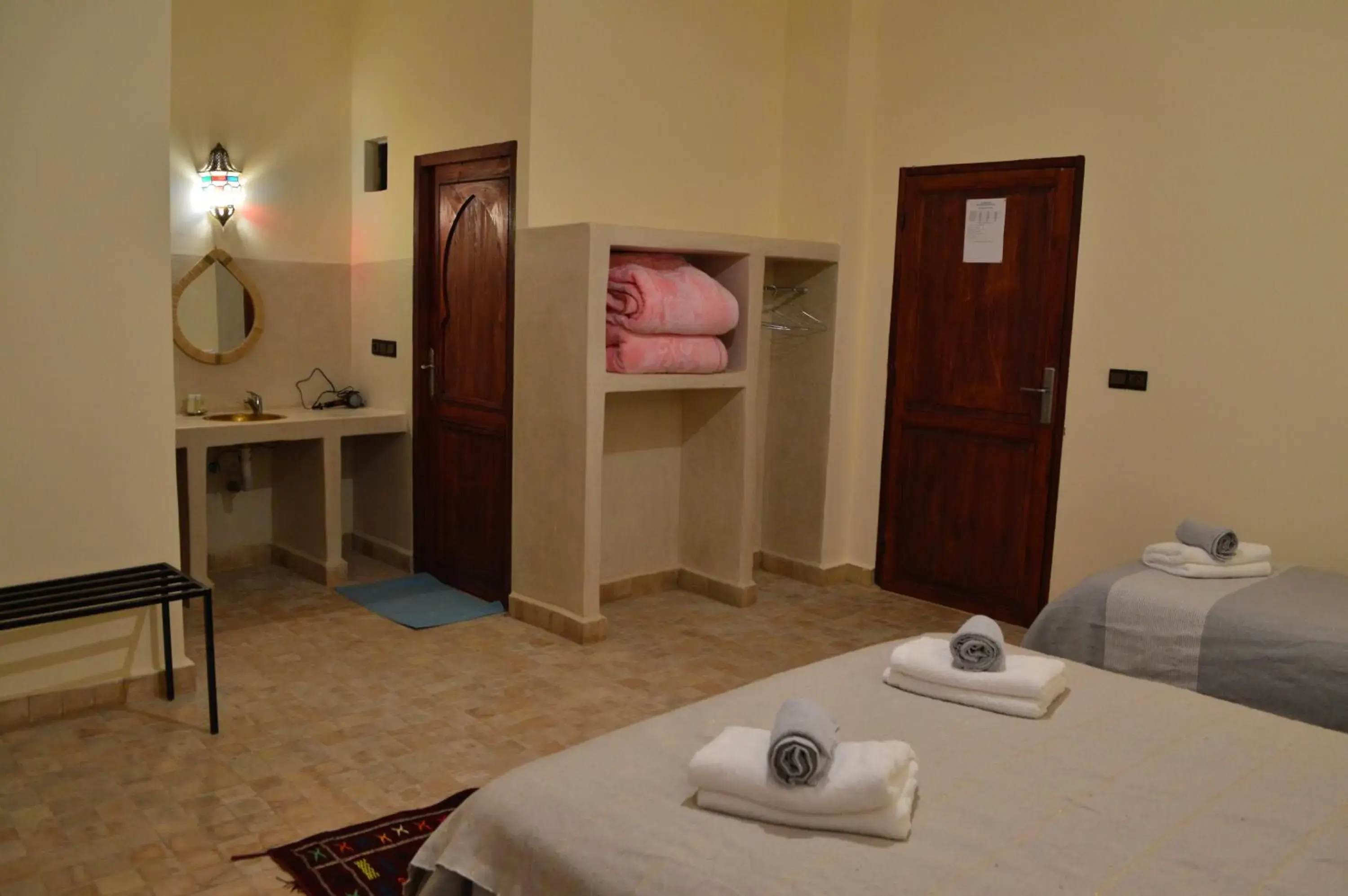 Triple Room with Pool View in Le Domaine M Triple Room with Pool View in Le Domaine M