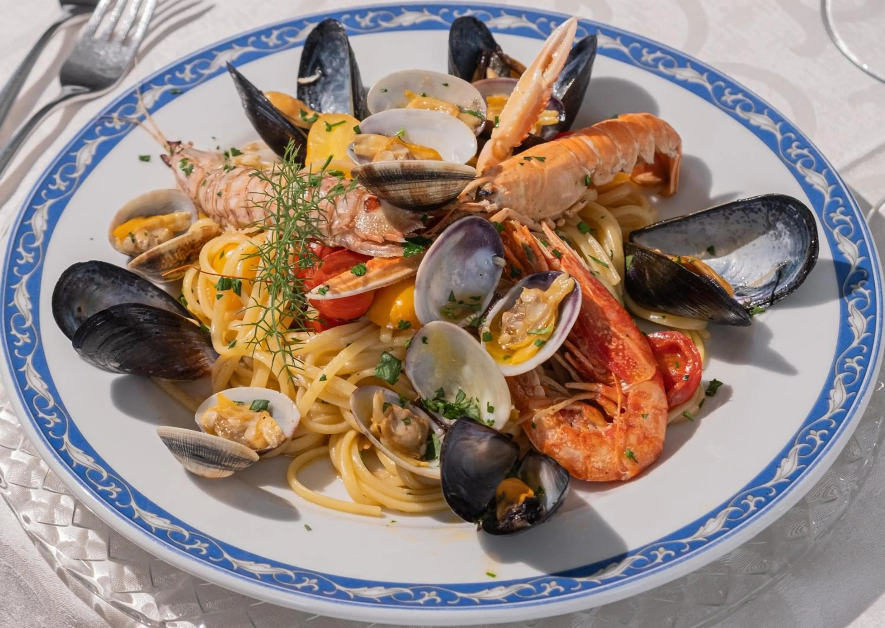 Food and drinks in Hotel Ristorante Borgo La Tana