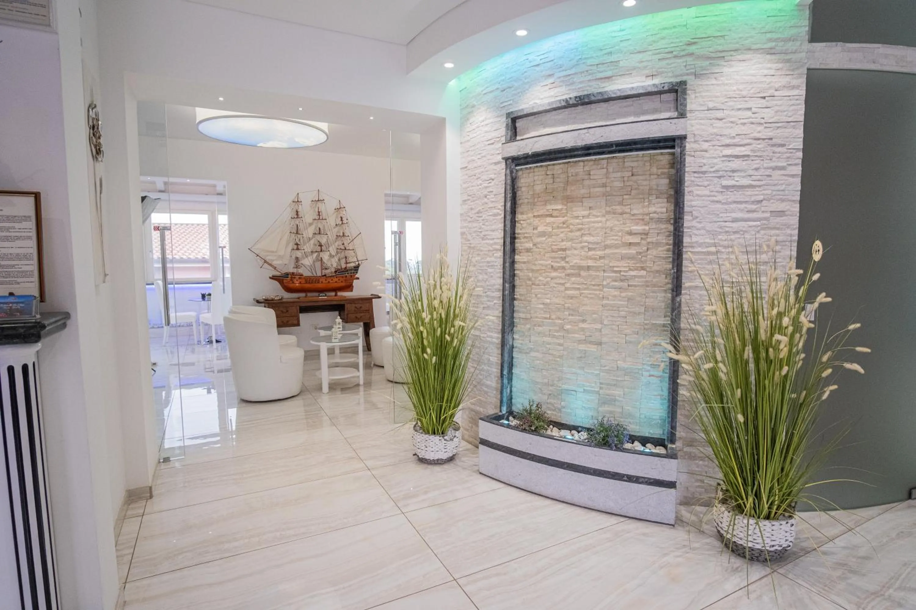 Lobby or reception in Hotel Ristorante Borgo La Tana