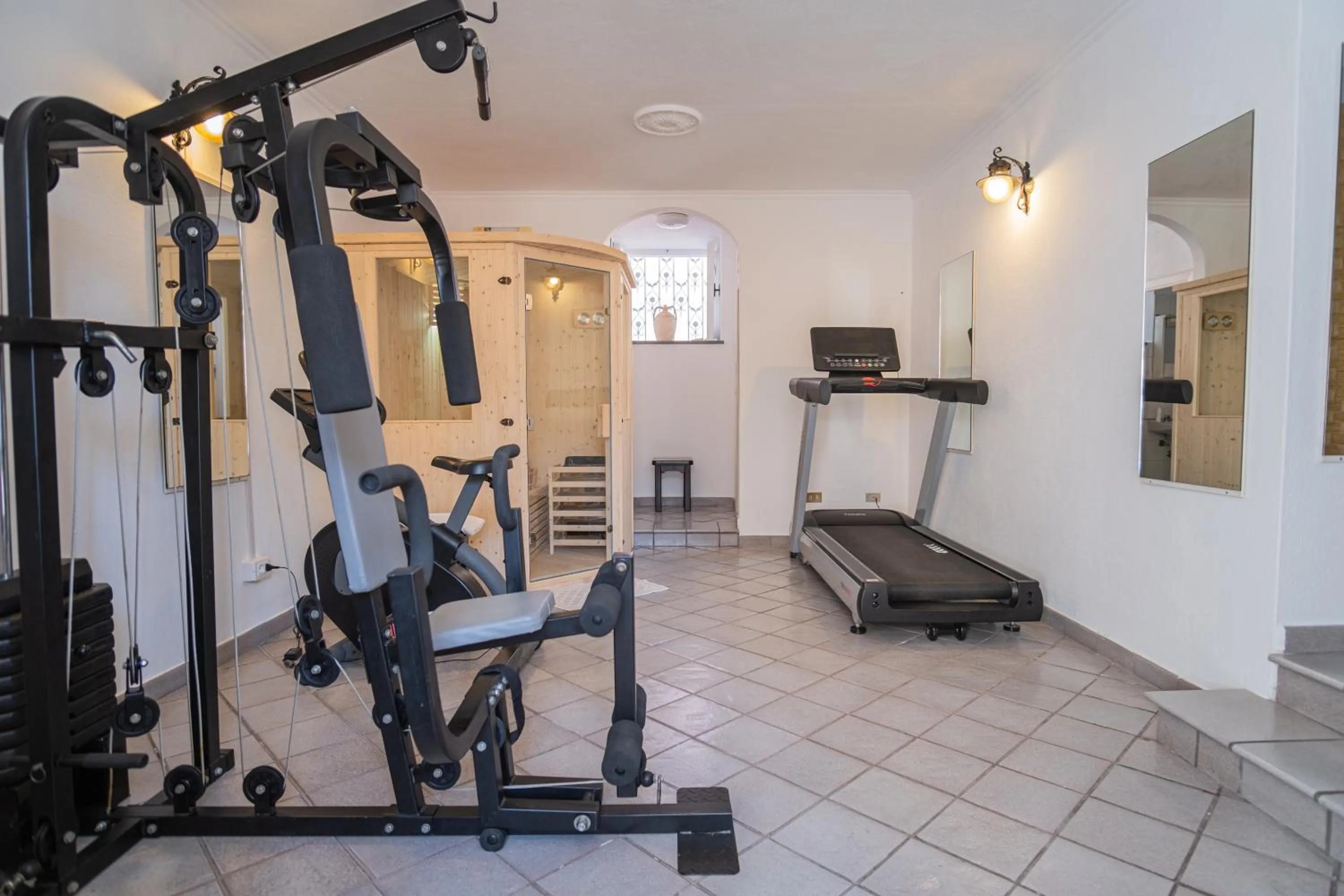 Fitness centre/facilities in Hotel Ristorante Borgo La Tana