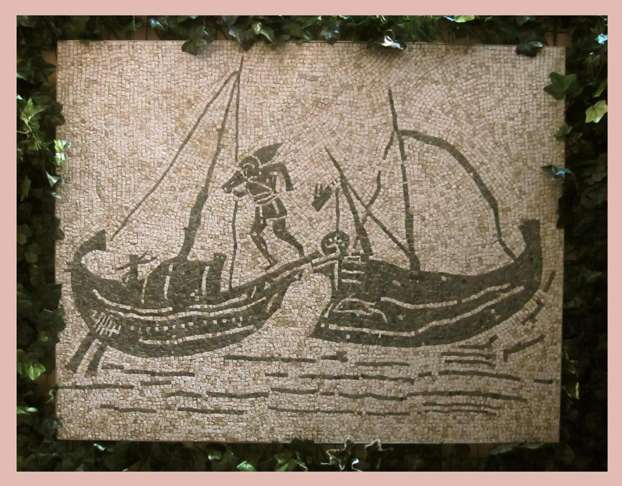 Decorative detail in Aenea Inn