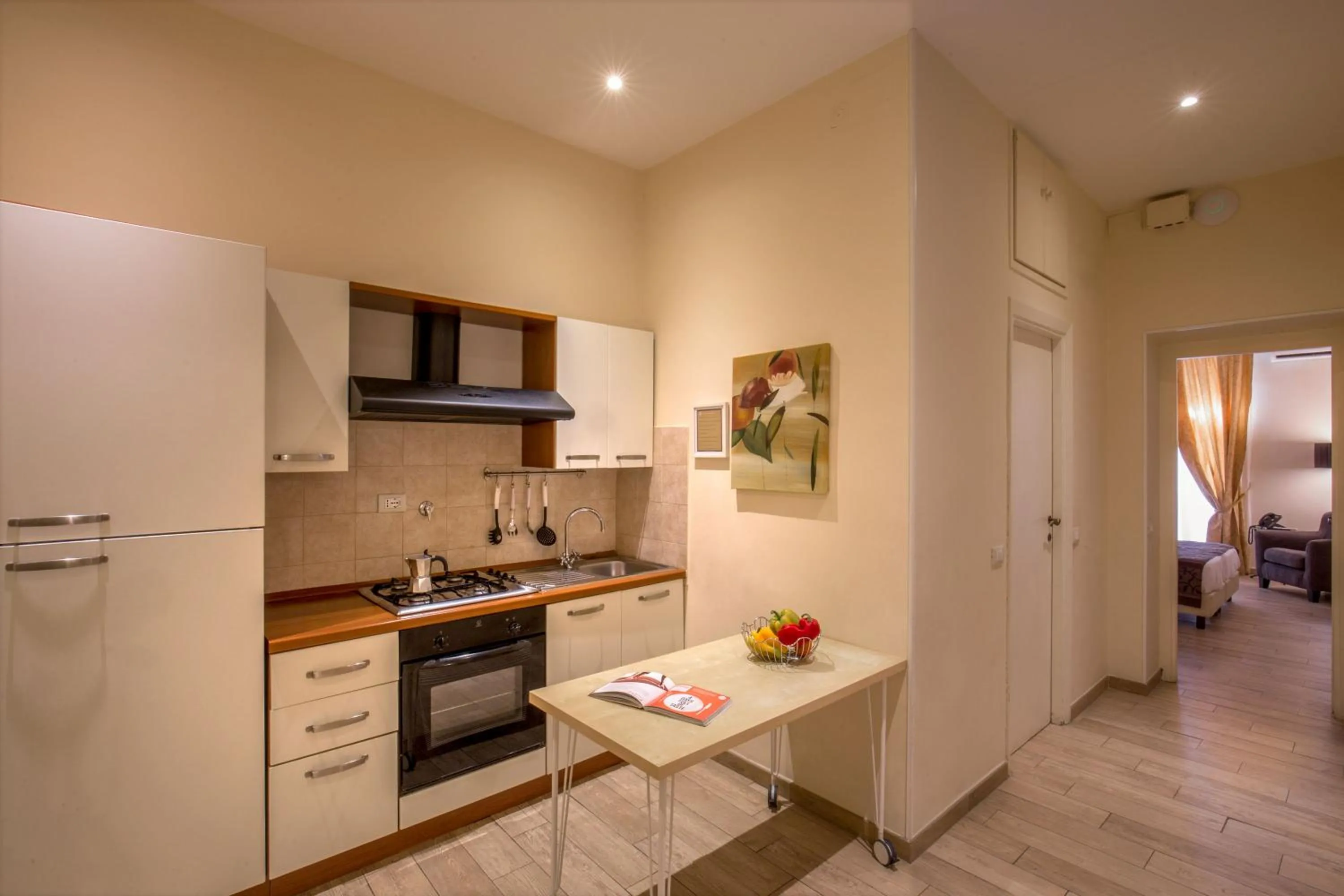 Kitchen or kitchenette in Aenea Inn