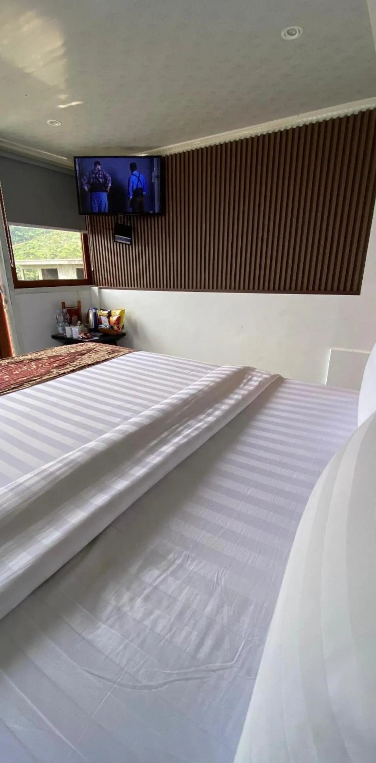 Bed in De Pointé Resort & Resto