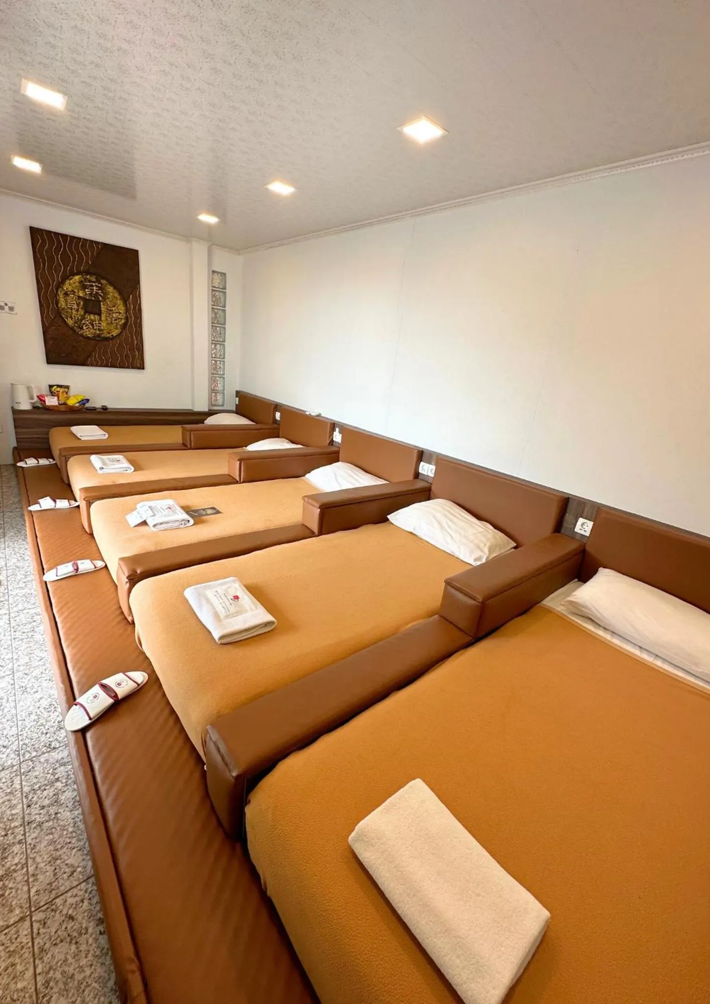 Bed in De Pointé Resort & Resto