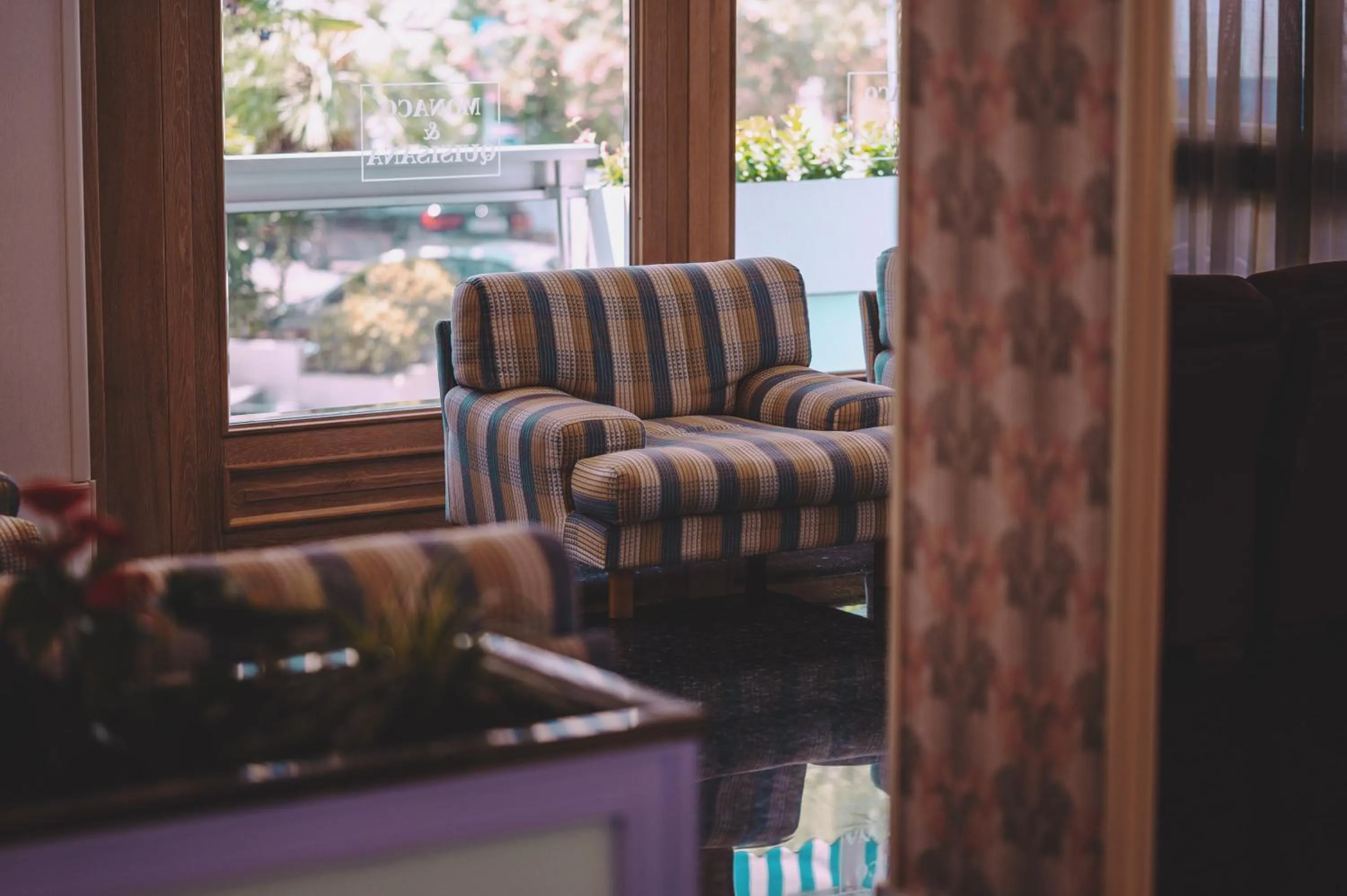 Decorative detail in Hotel Monaco & Quisisana