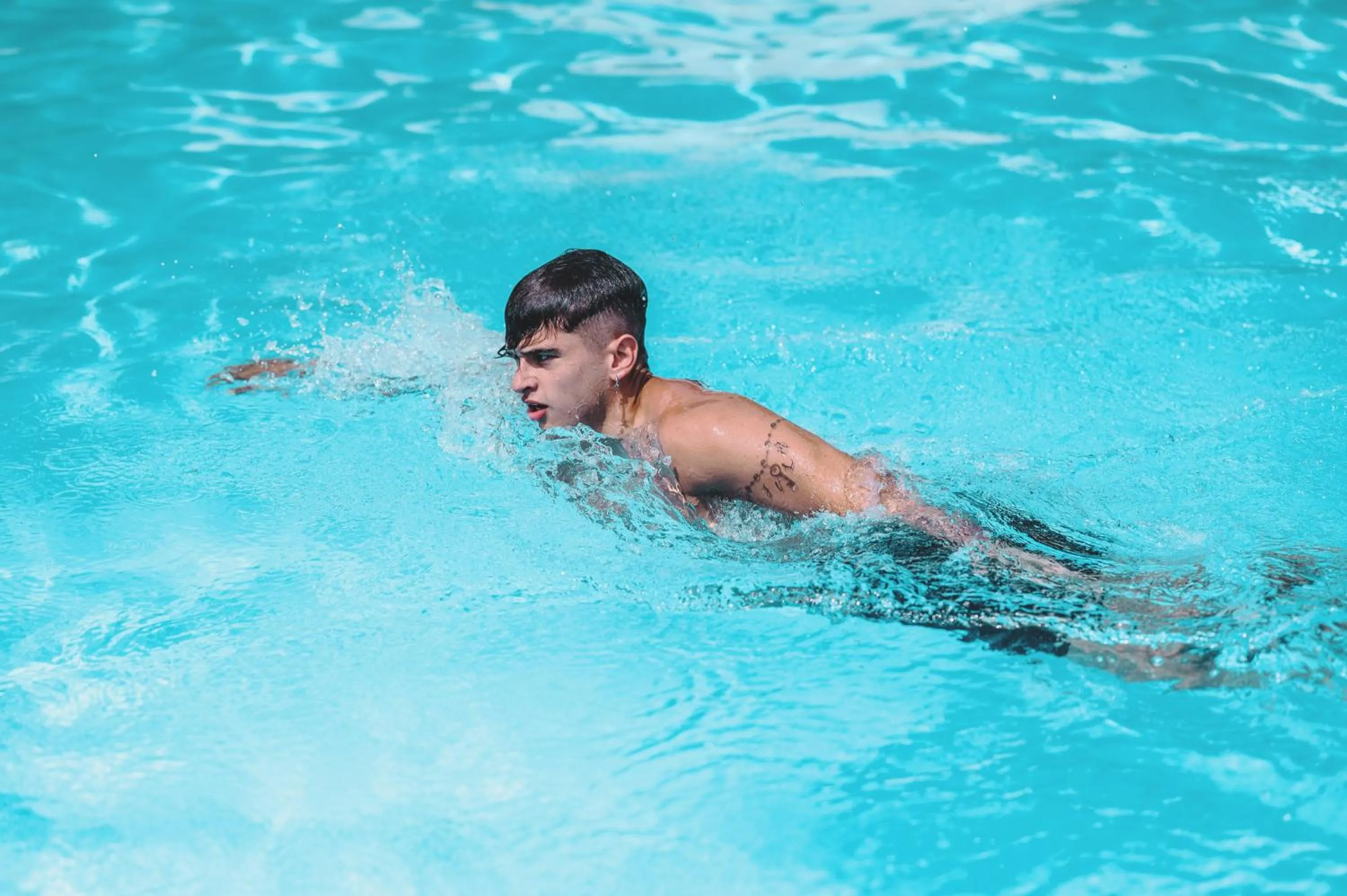Swimming pool in Hotel Monaco & Quisisana