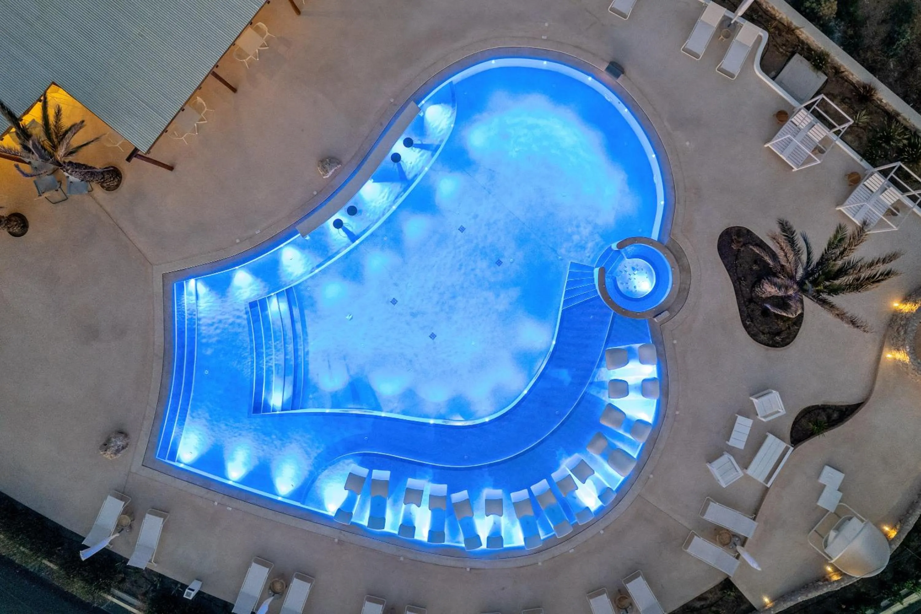 Swimming pool in Blue Pearls-Adults Only Luxury Suites