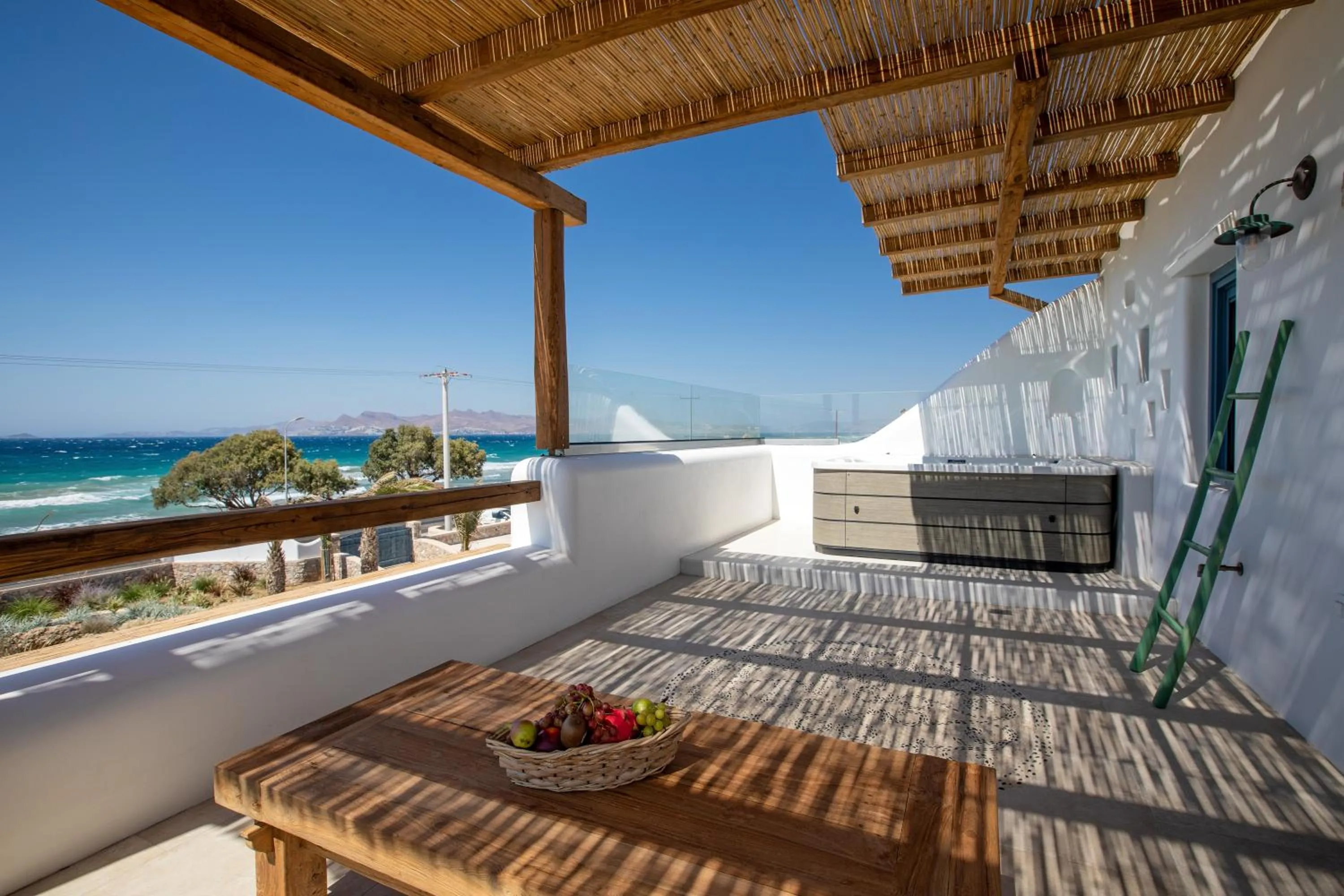 Patio in Blue Pearls-Adults Only Luxury Suites