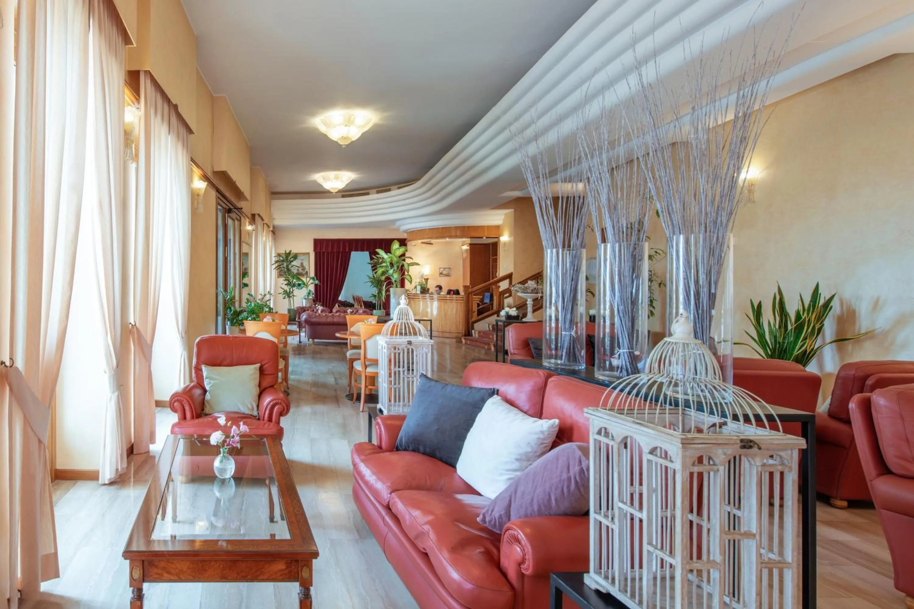 Lobby or reception in Astura Palace Hotel