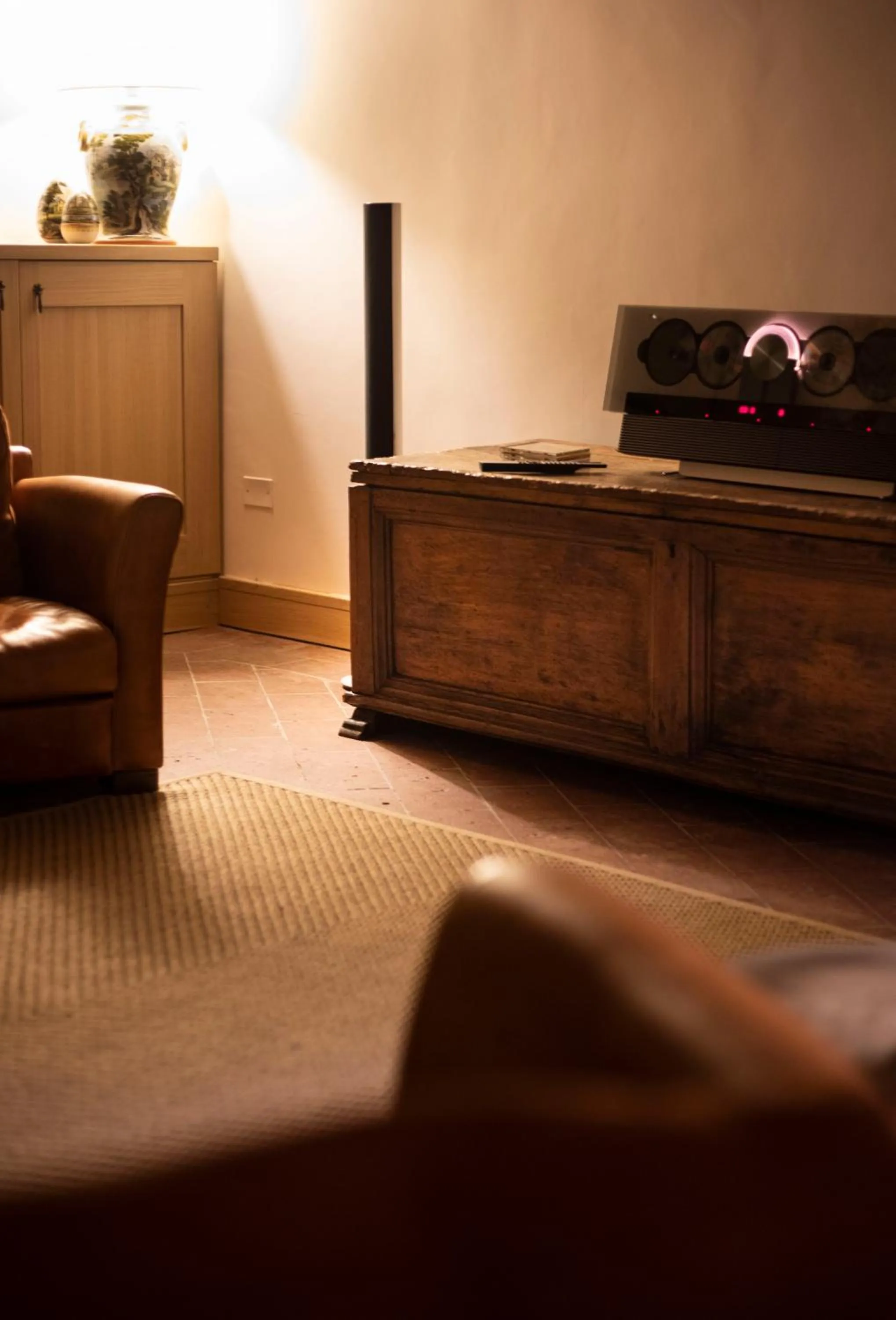 Lounge or bar in San Calisto camere con vigna