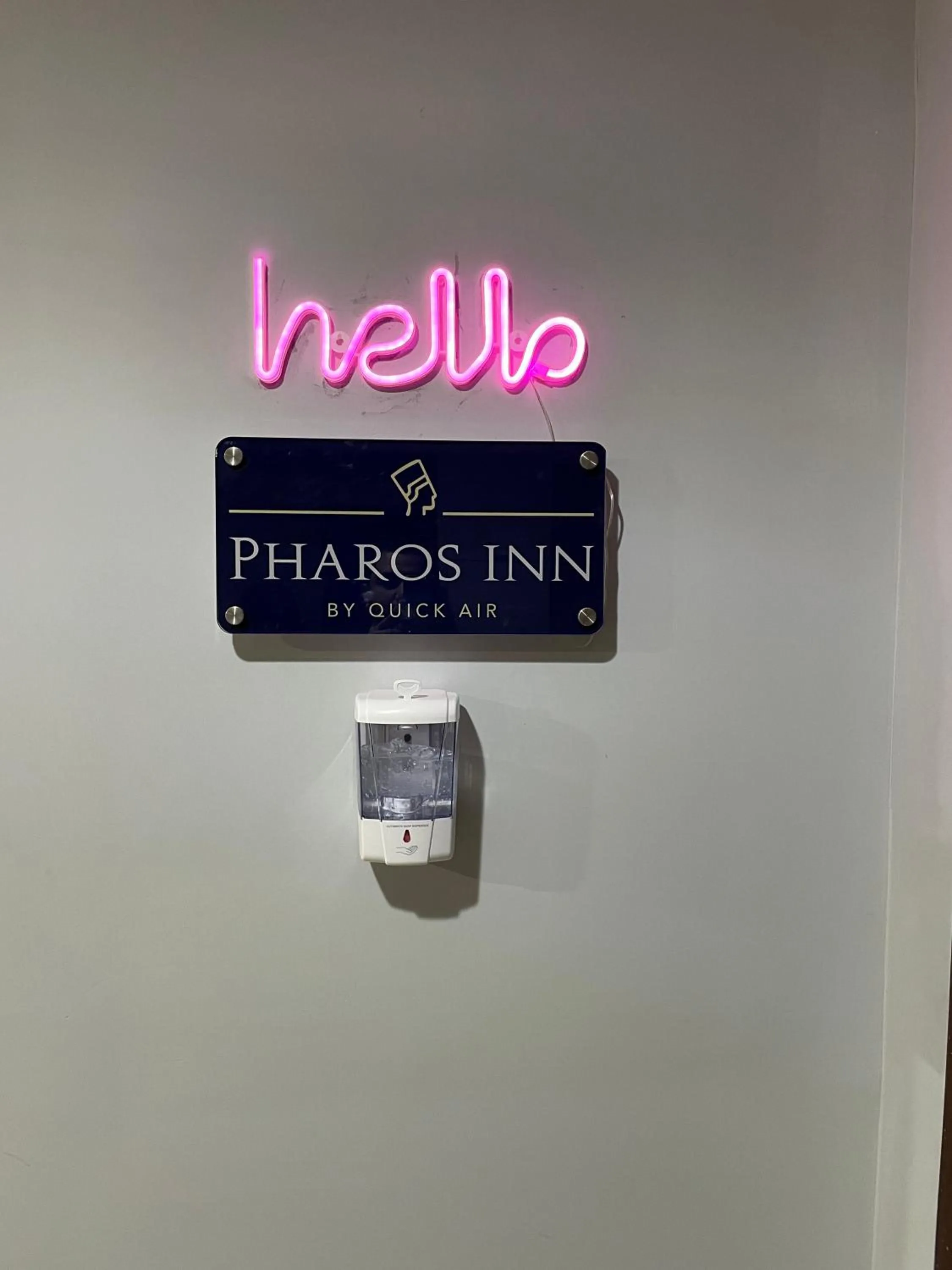 Property logo or sign in AlBarsha 1 Hostel by PHM