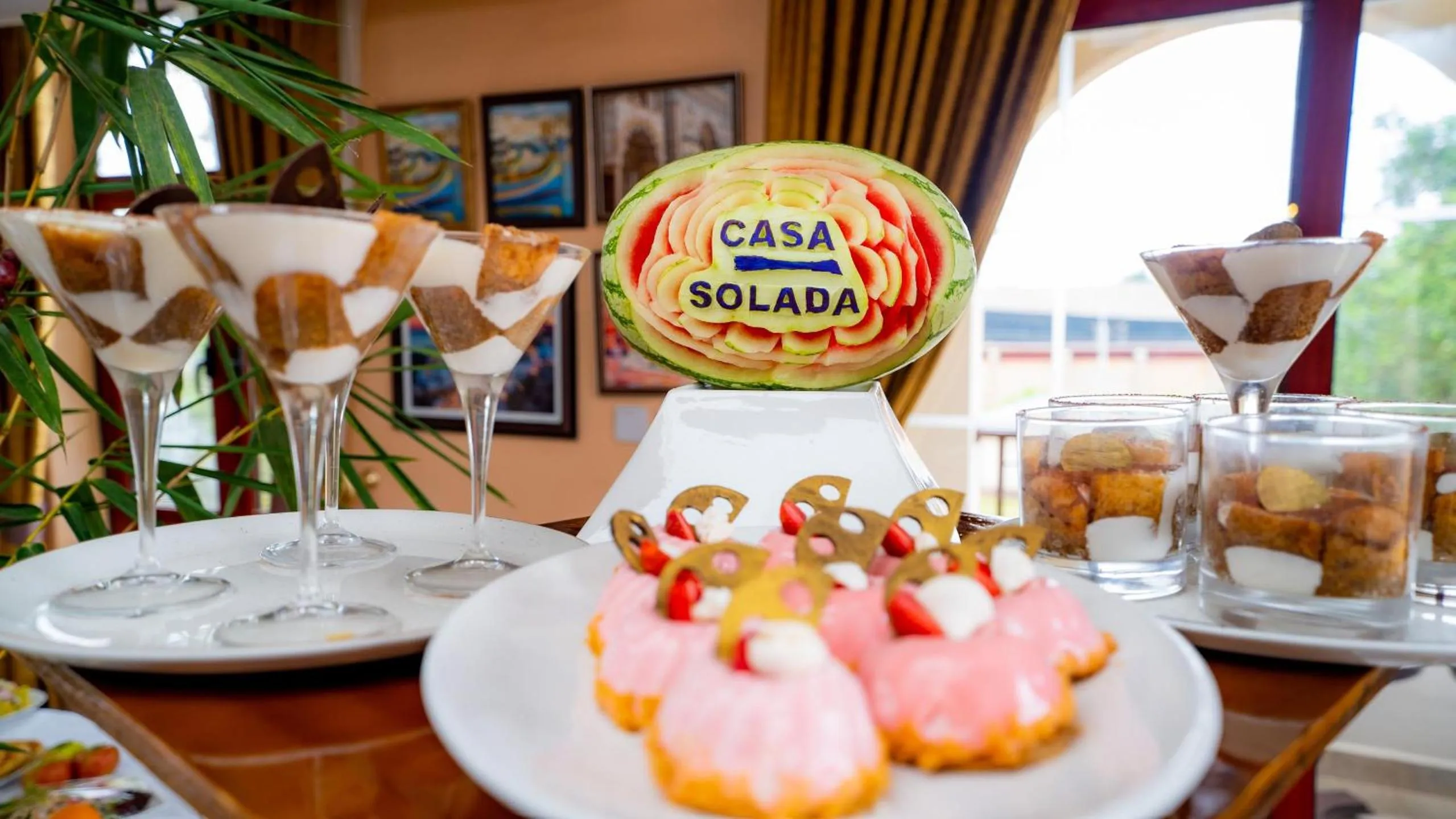 Continental breakfast in Casa Solada Hotel