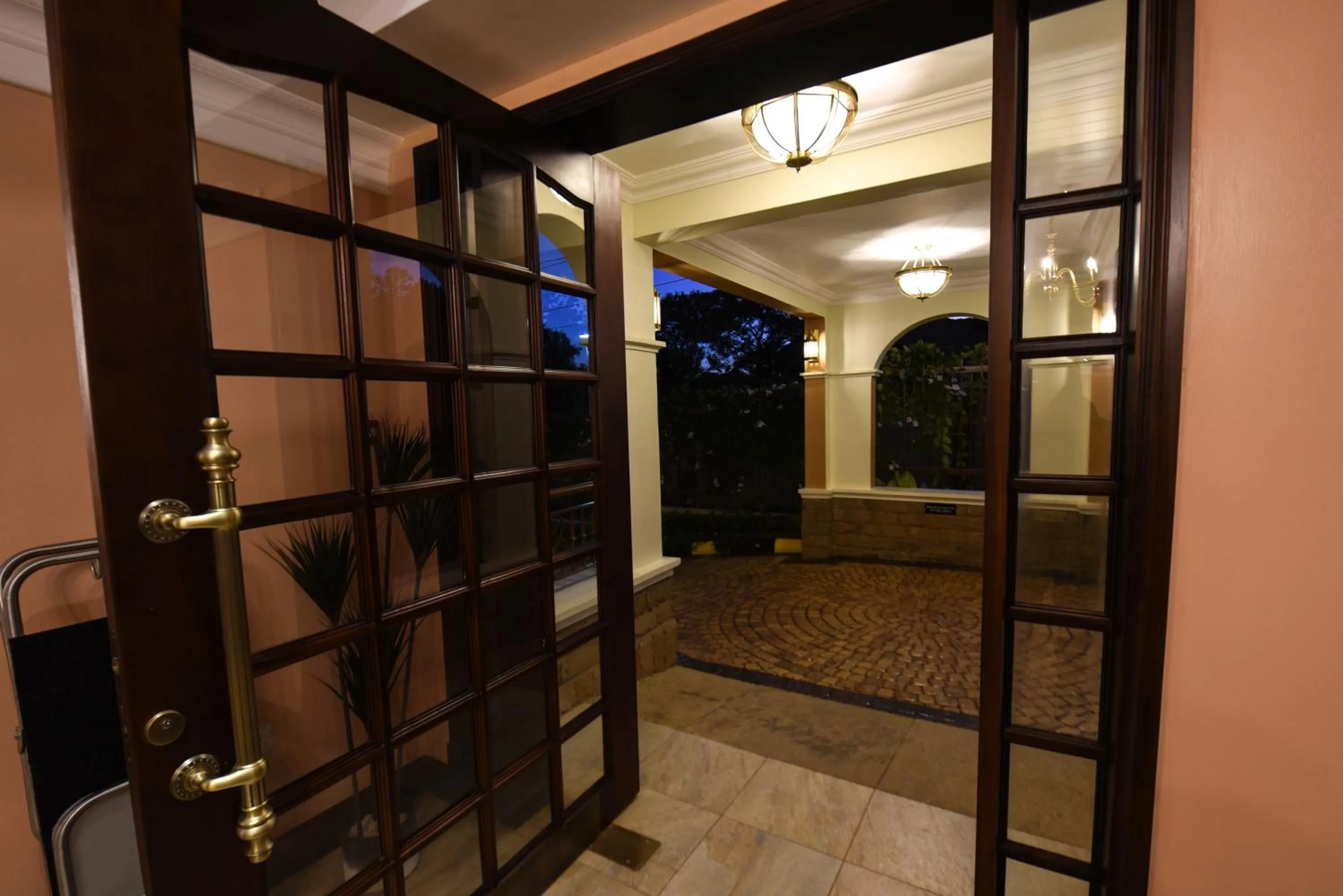 Facade/entrance in Casa Solada Hotel