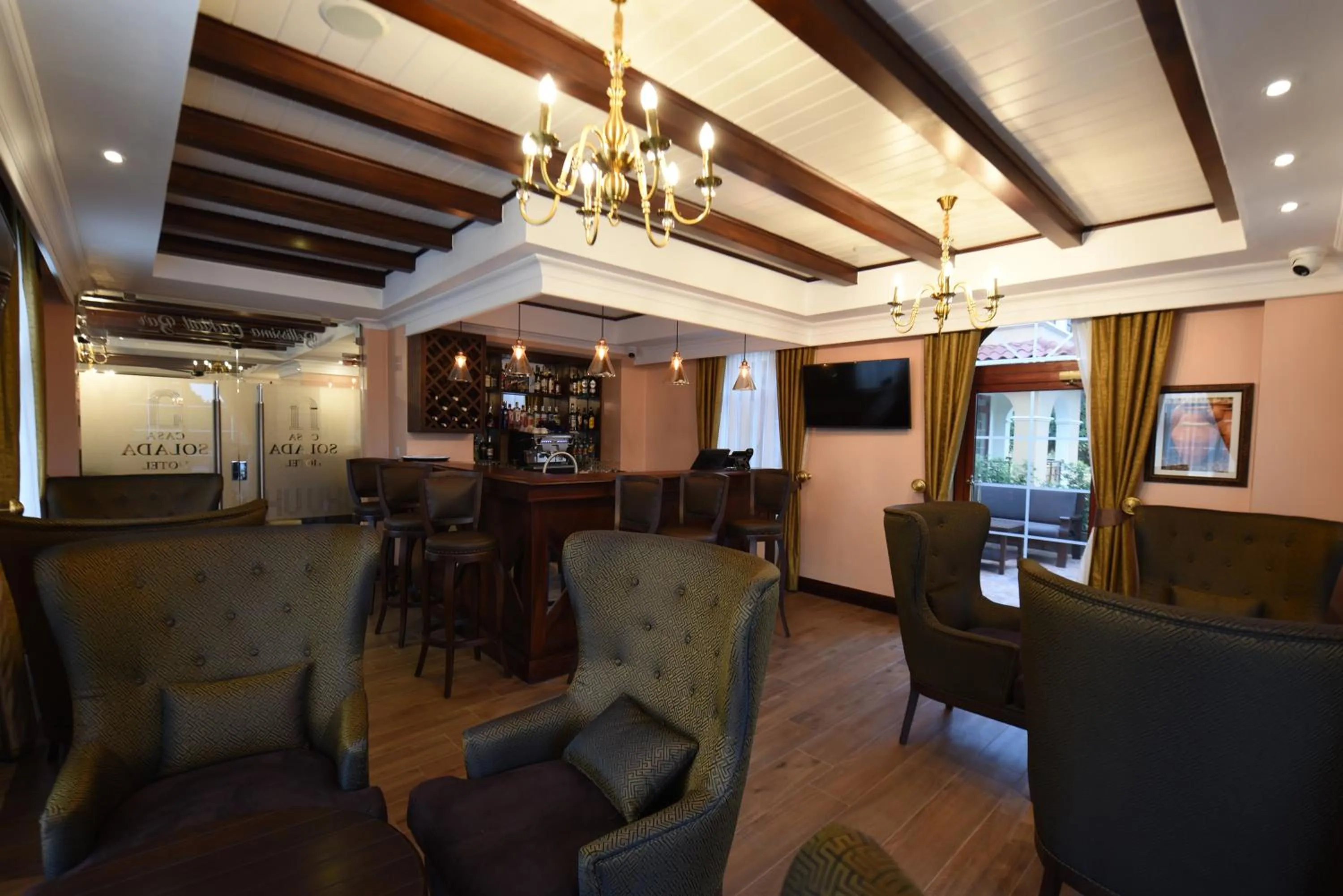 Lounge or bar in Casa Solada Hotel