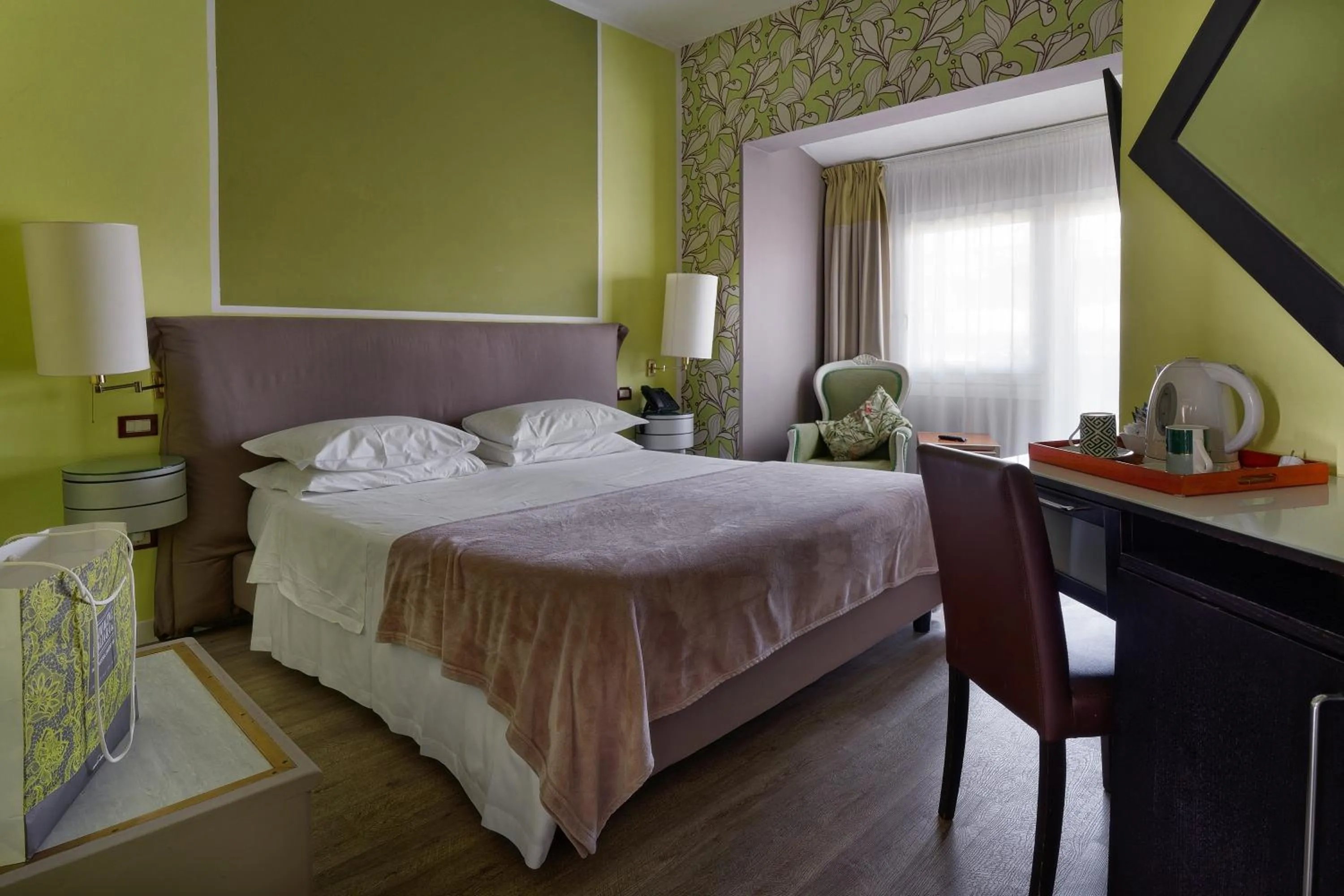 Bed in Hotel De La Pace, Sure Hotel Collection by Best Western