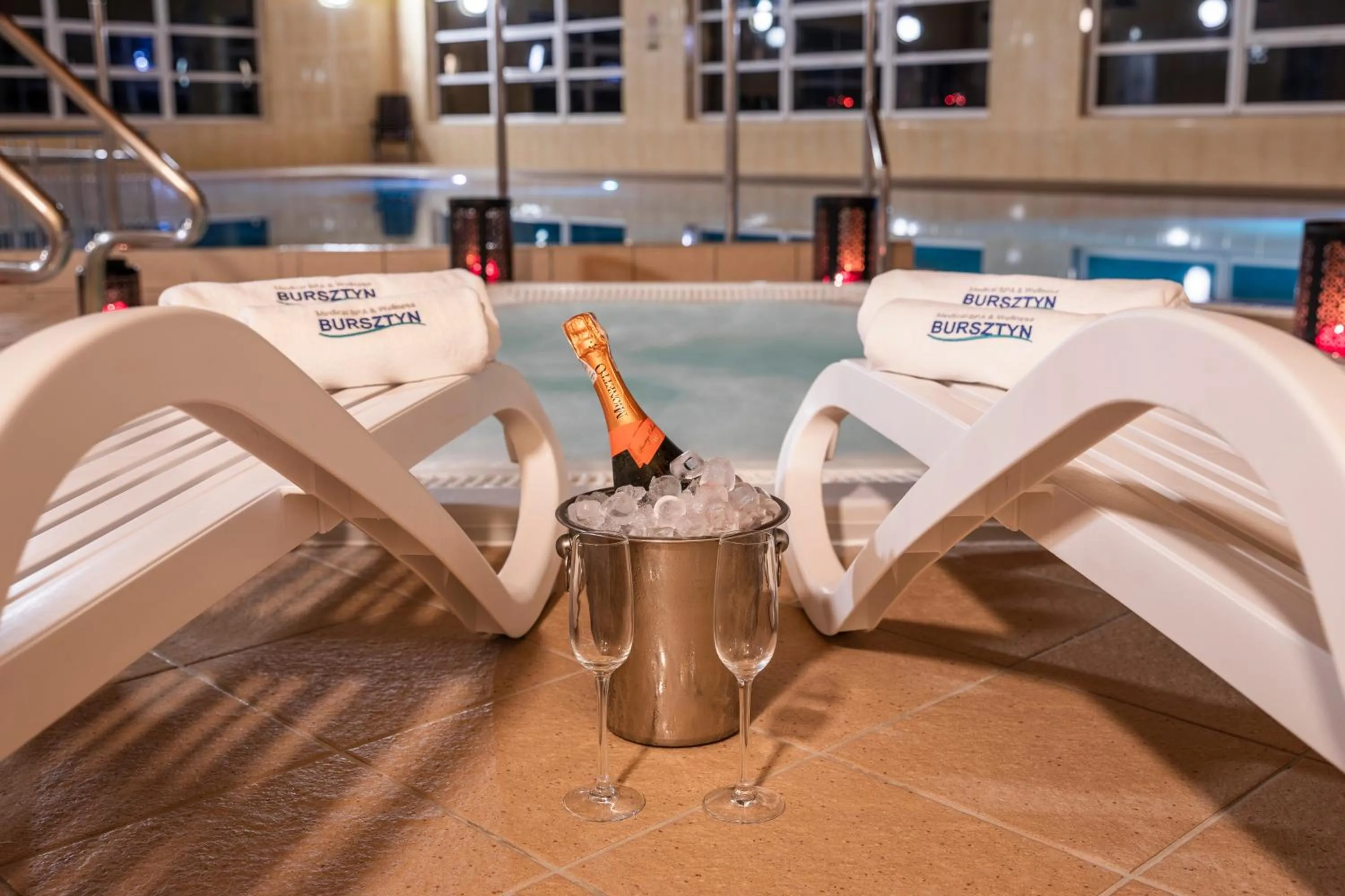 Sauna in BURSZTYN - BERNSTEIN APARTMENTS