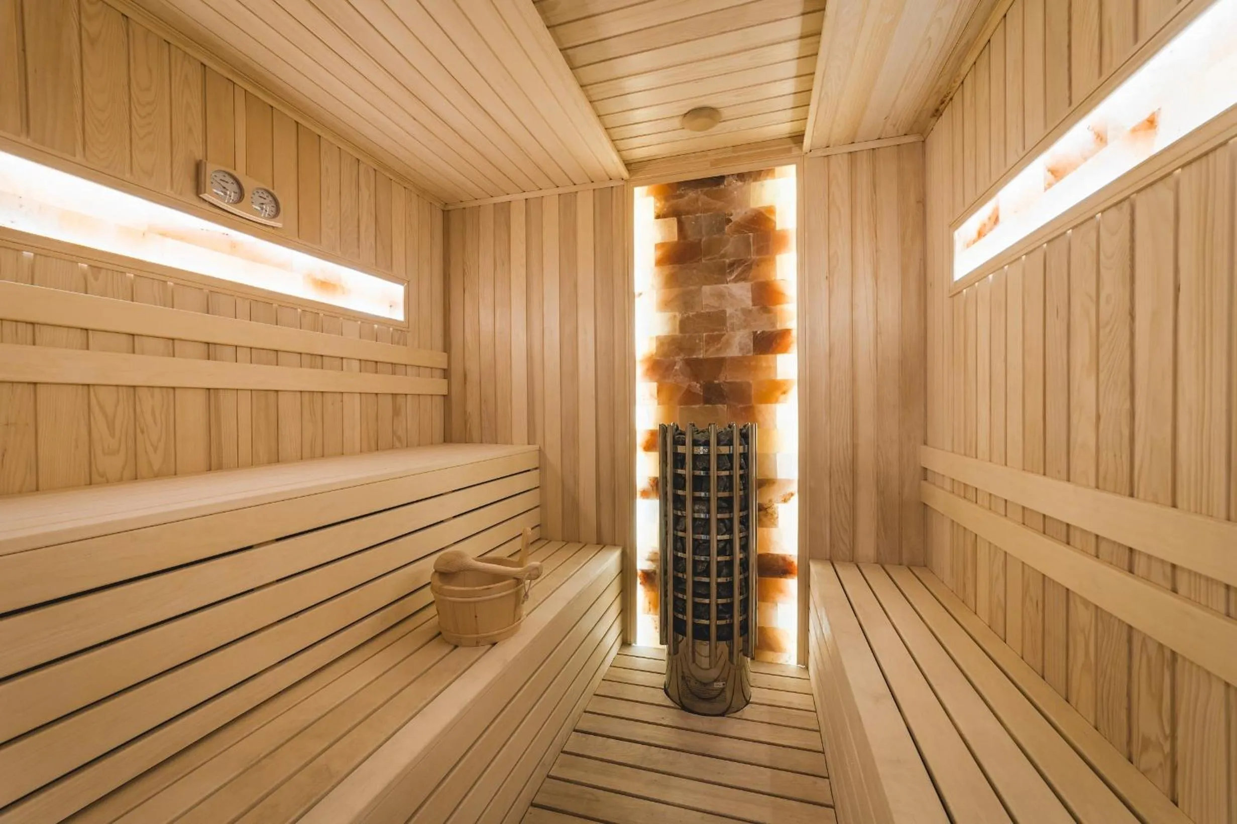 Sauna in SIGNUM Hotel