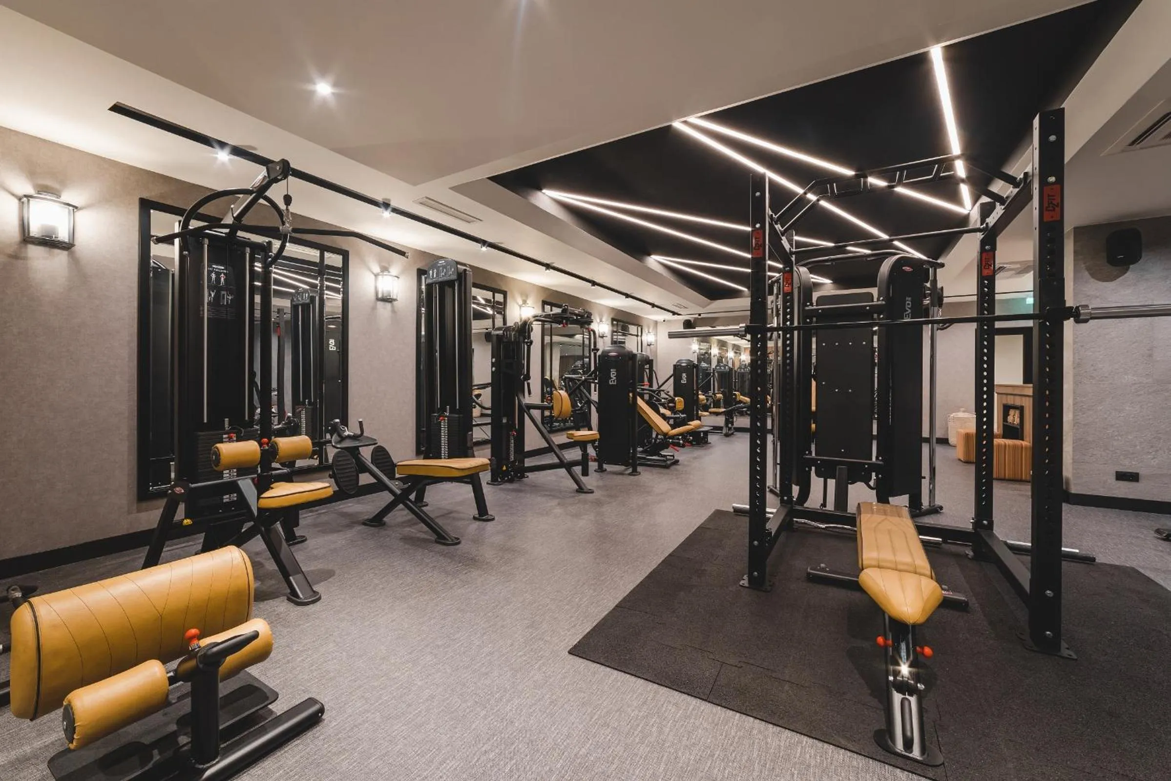 Fitness centre/facilities in SIGNUM Hotel