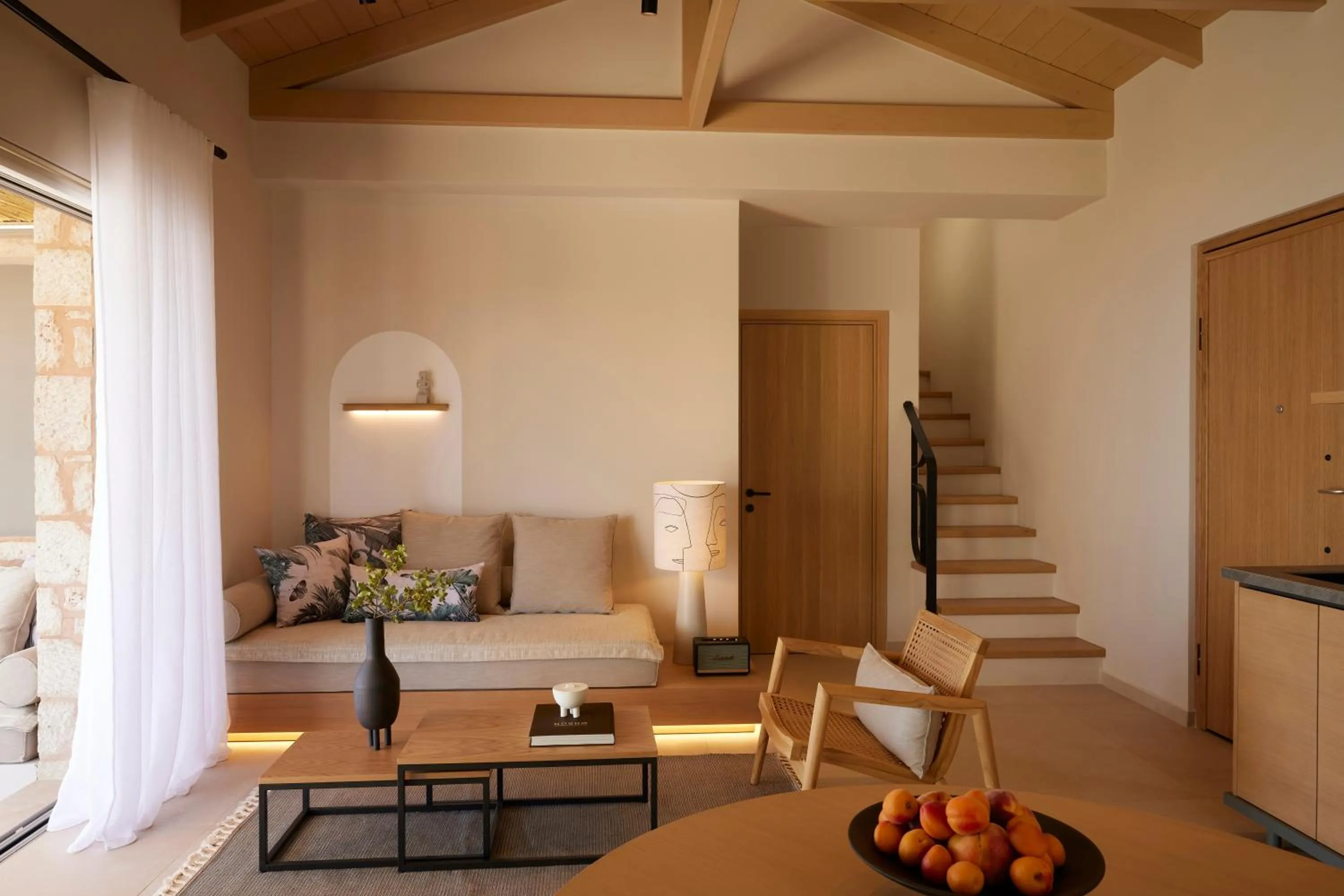 Living room in Epiphany Villas Lefkada