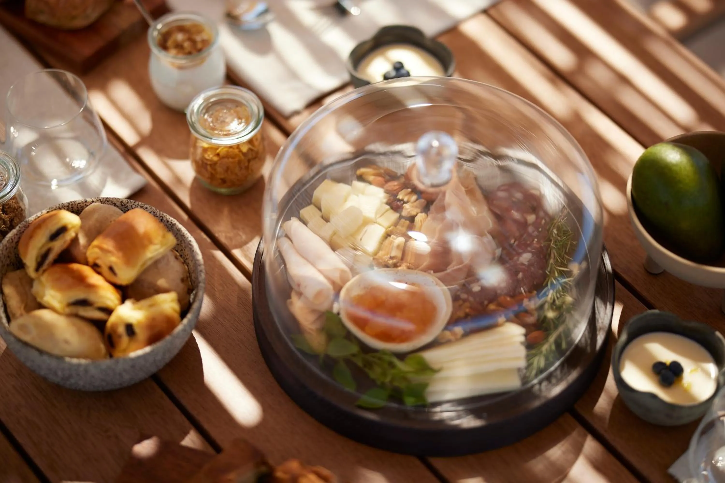 Food in Epiphany Villas Lefkada