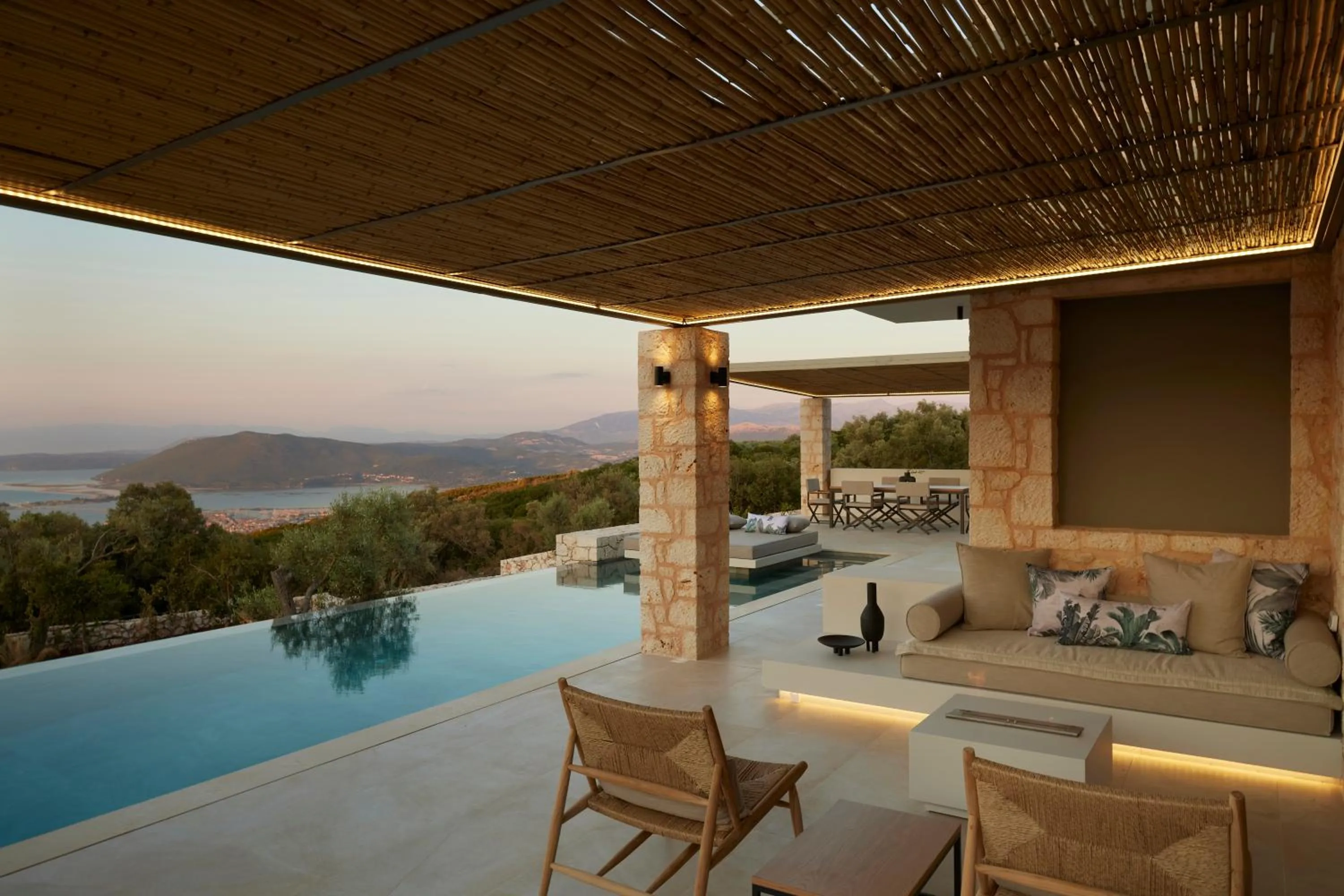 Mountain view in Epiphany Villas Lefkada