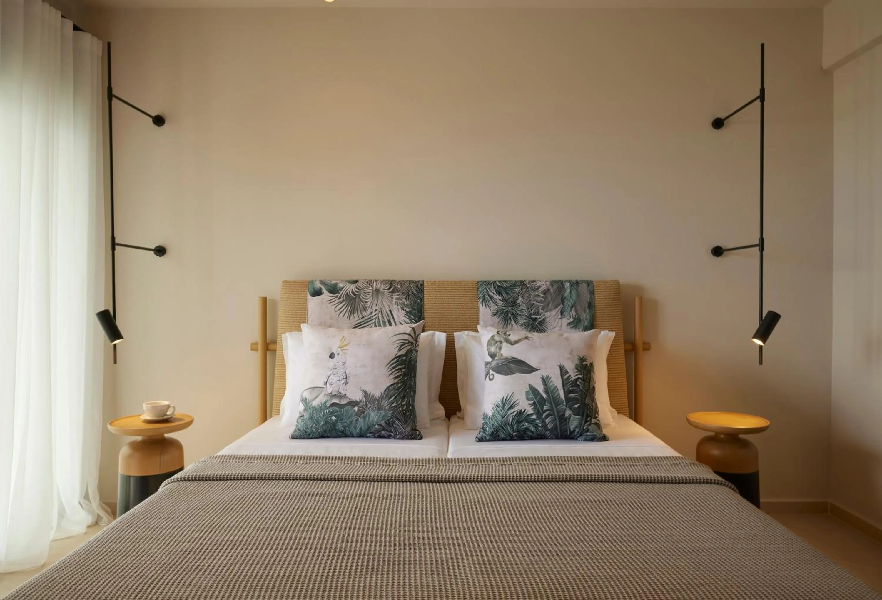 Bed in Epiphany Villas Lefkada