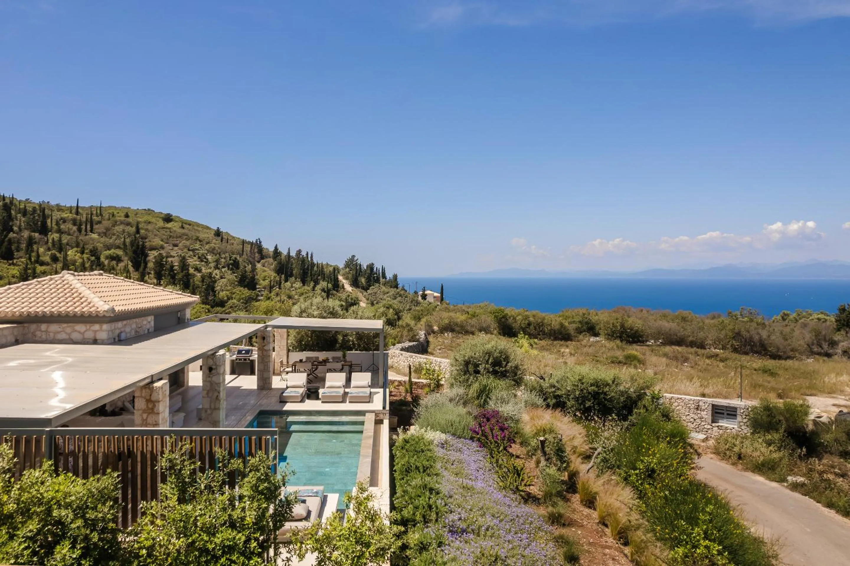 Property building in Epiphany Villas Lefkada