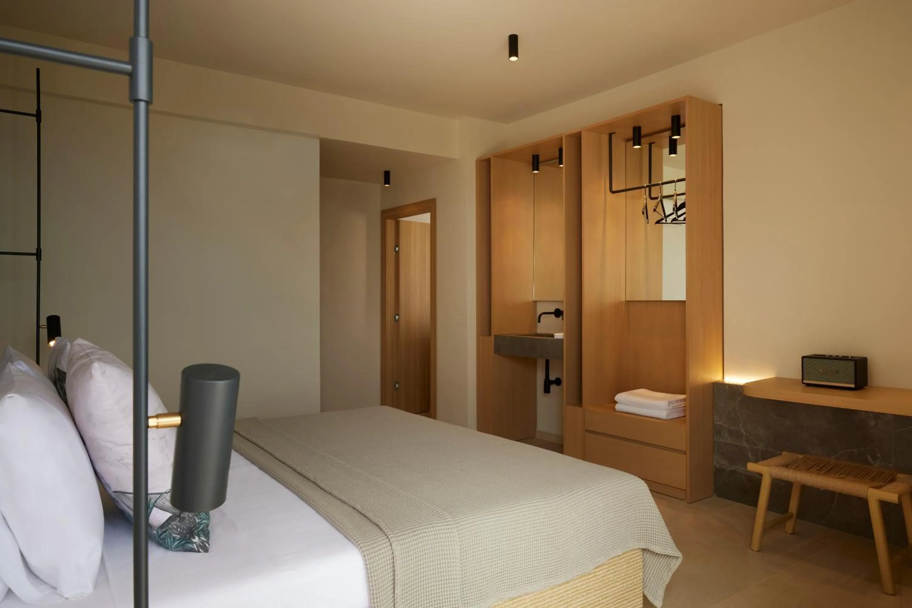 Bed in Epiphany Villas Lefkada