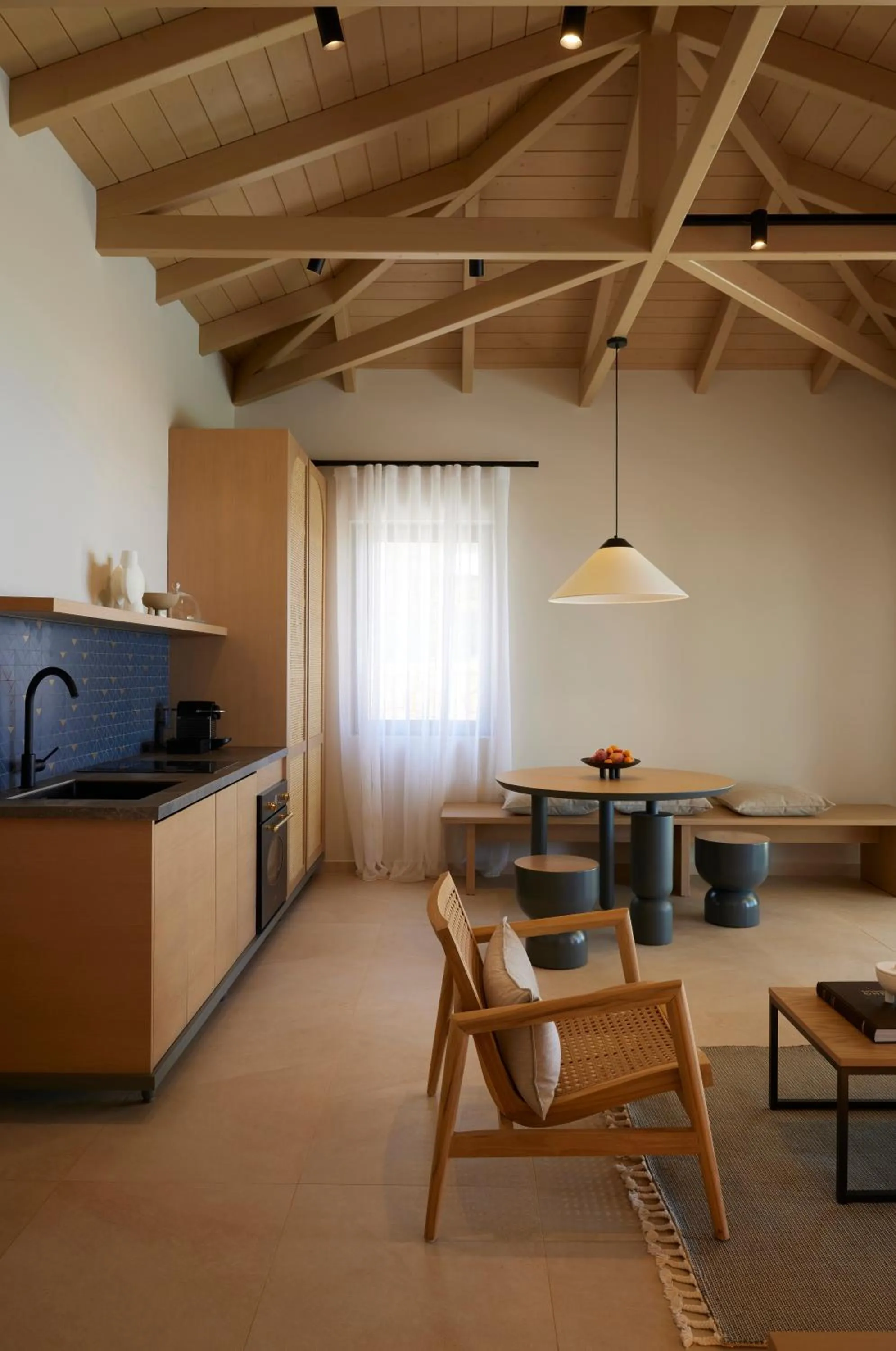 Kitchen or kitchenette in Epiphany Villas Lefkada