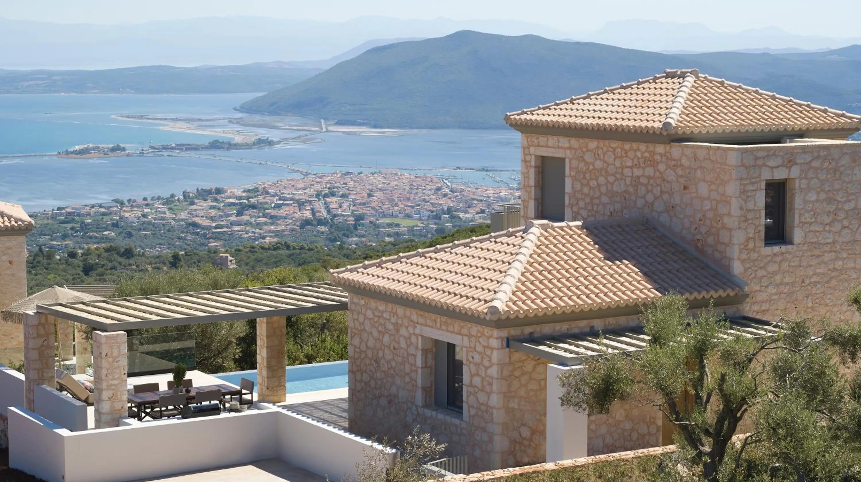 Property building in Epiphany Villas Lefkada