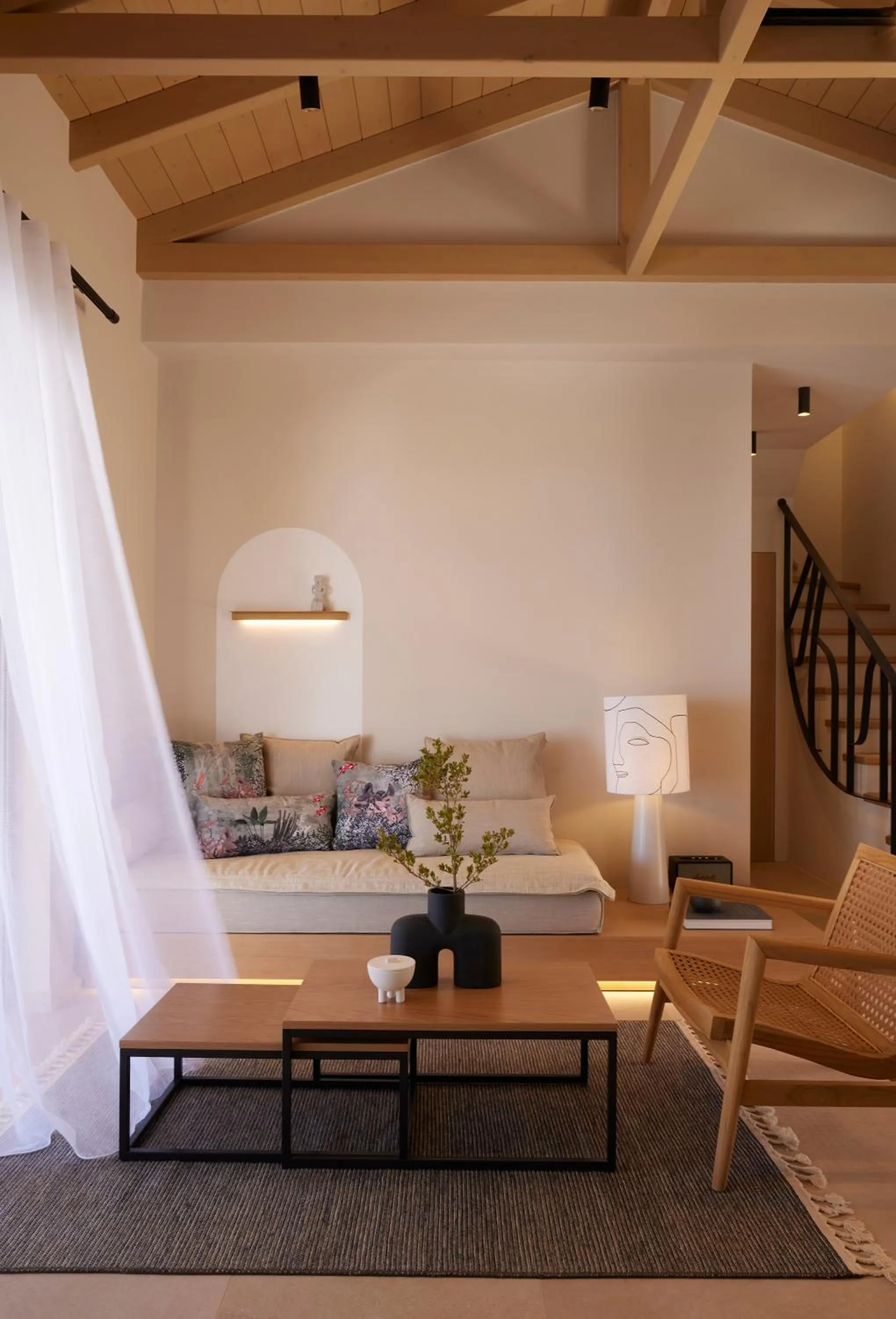 Living room in Epiphany Villas Lefkada