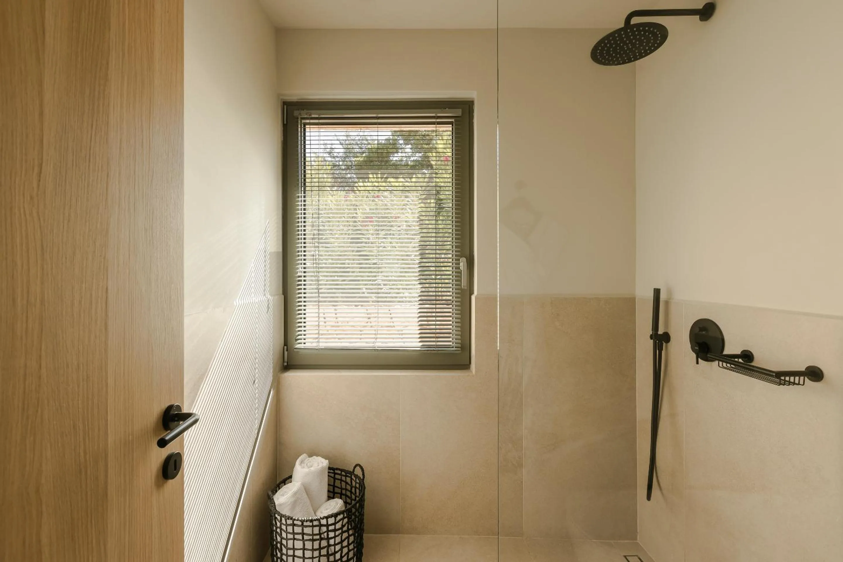 Shower in Epiphany Villas Lefkada