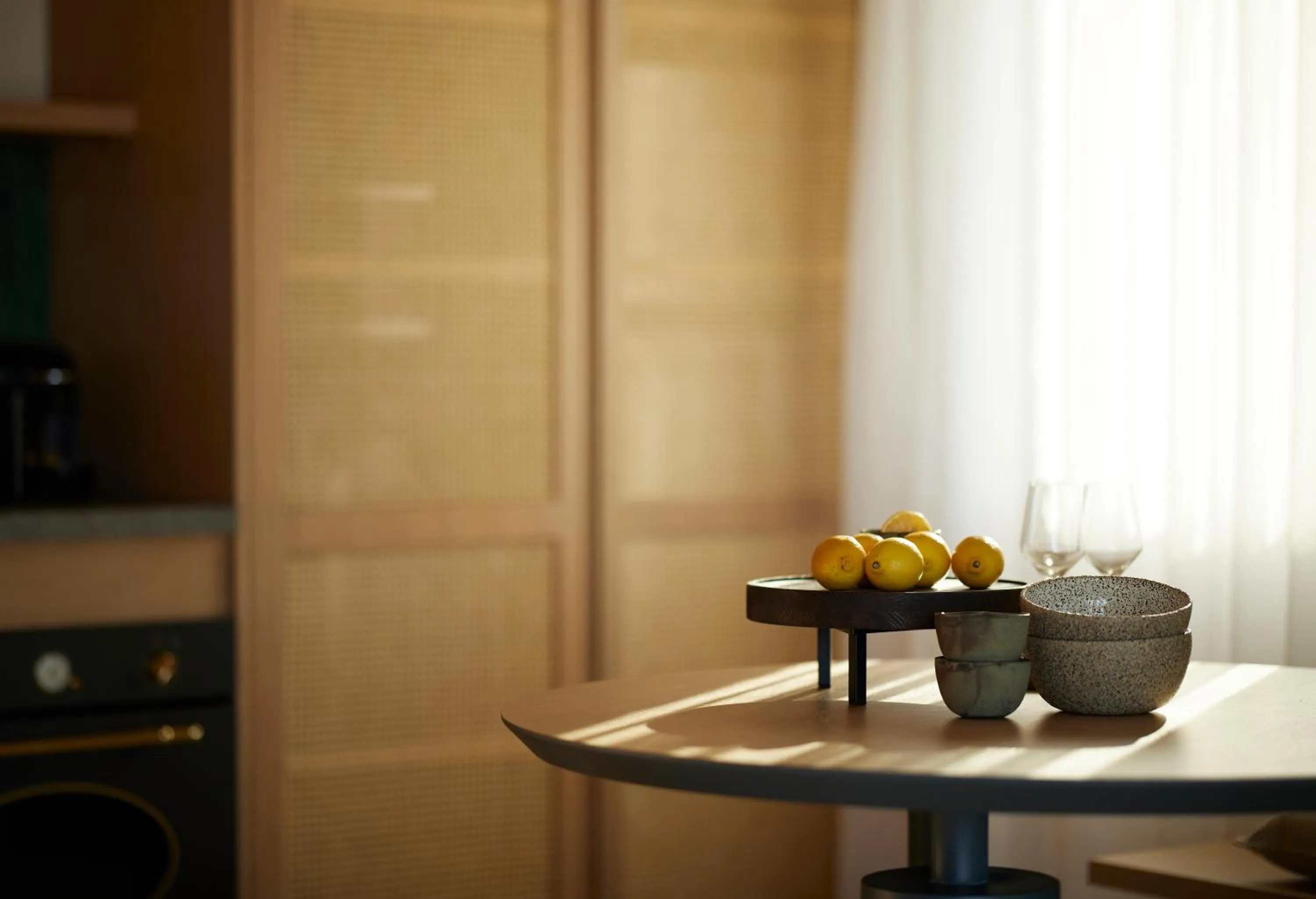 Kitchen or kitchenette in Epiphany Villas Lefkada