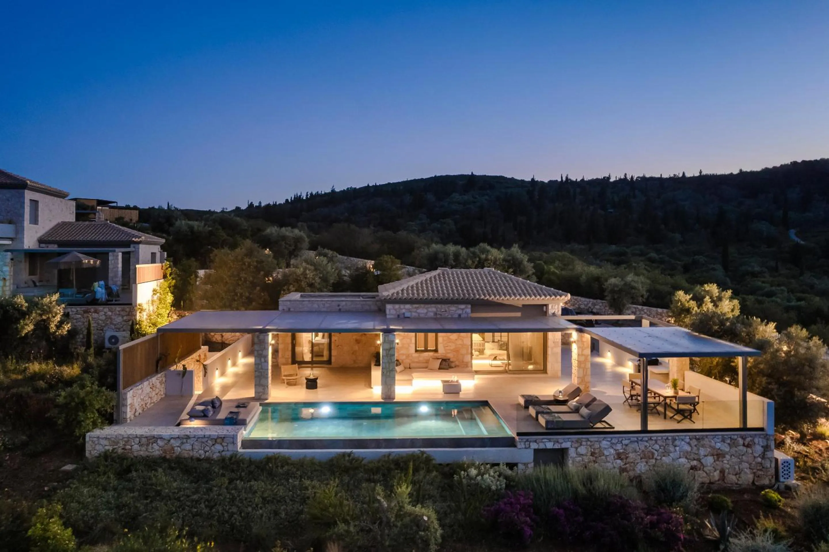 Property building in Epiphany Villas Lefkada