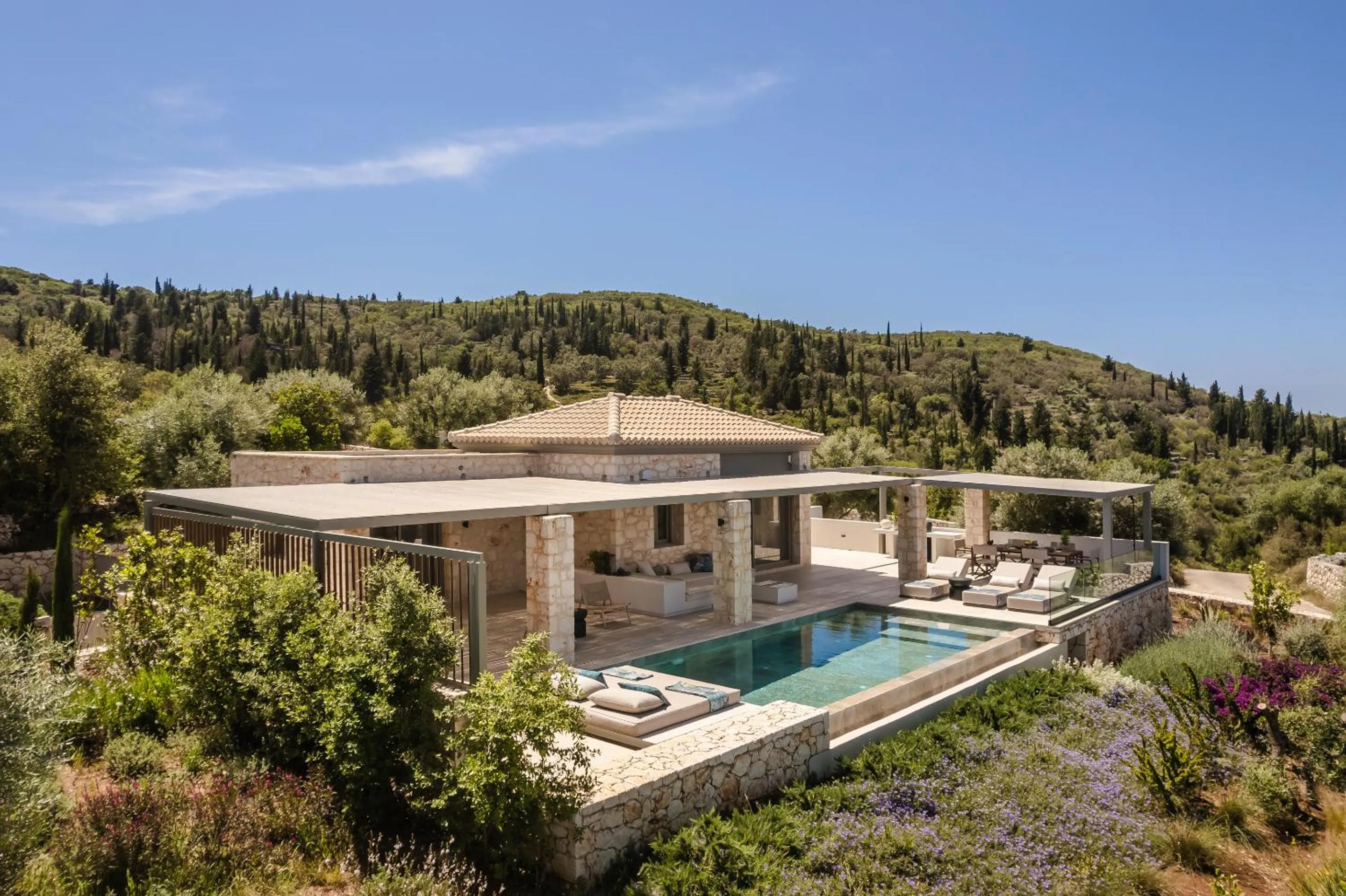 Property building in Epiphany Villas Lefkada