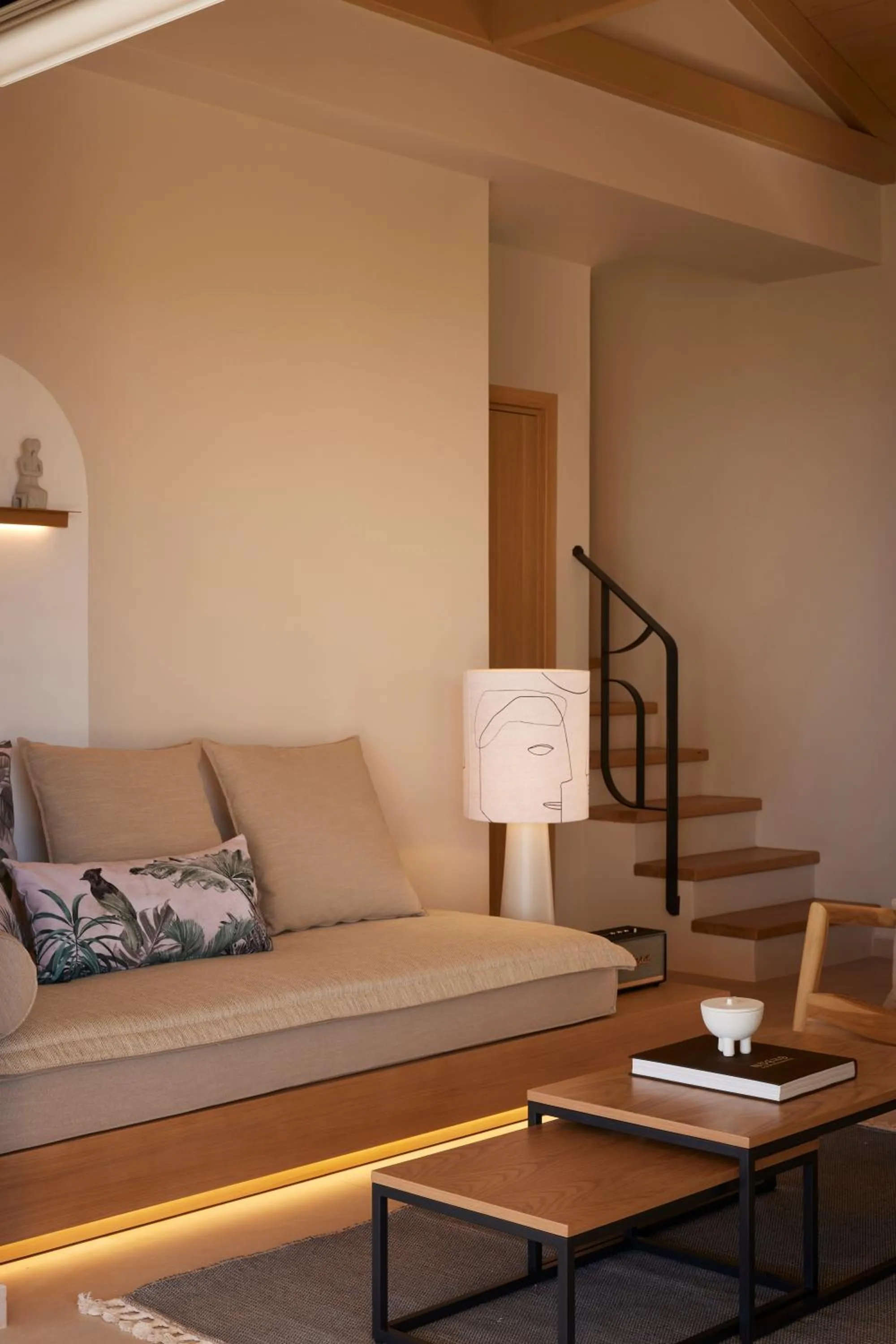 Living room in Epiphany Villas Lefkada