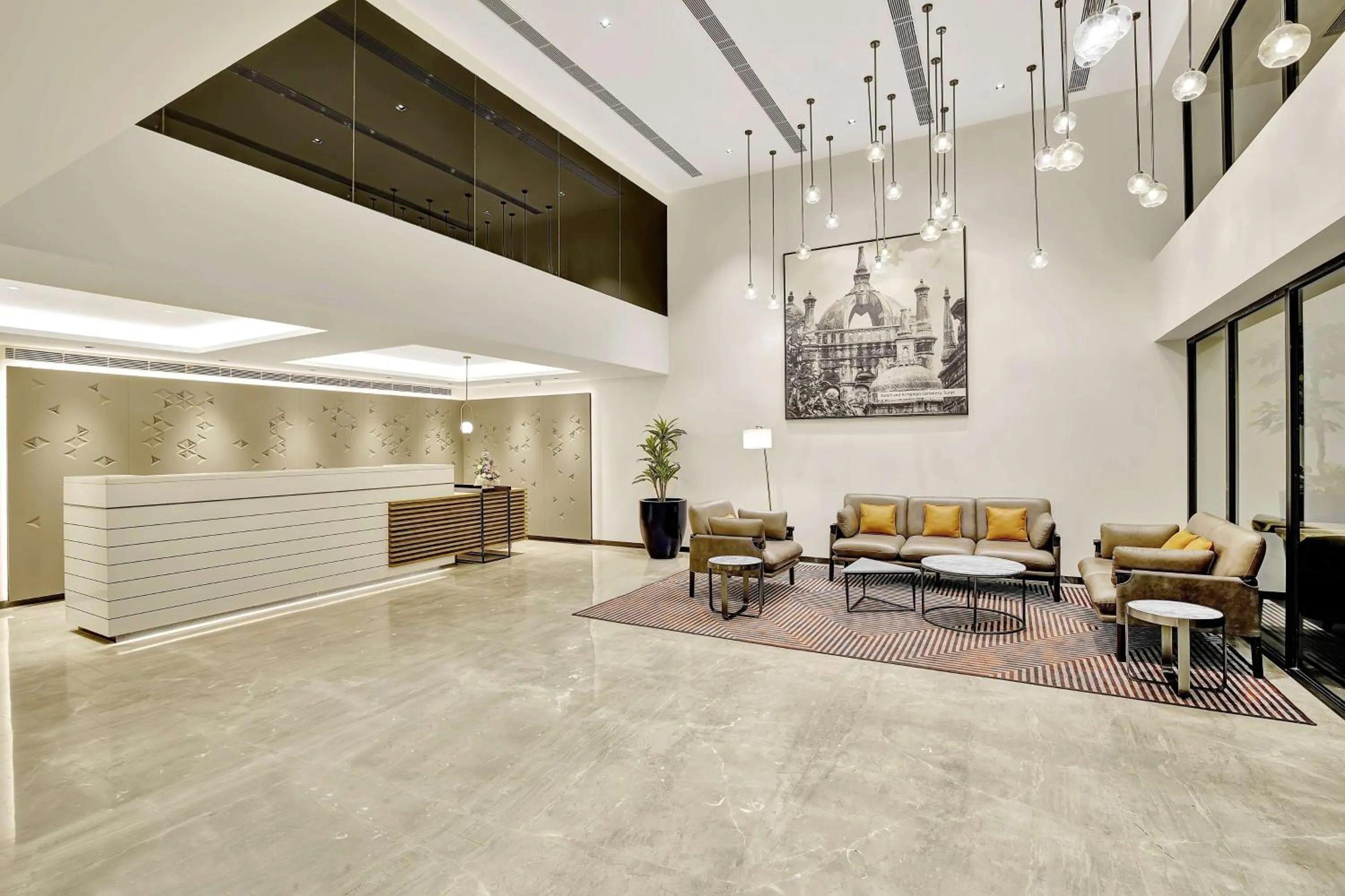 Lobby or reception in Park Inn by Radisson Surat