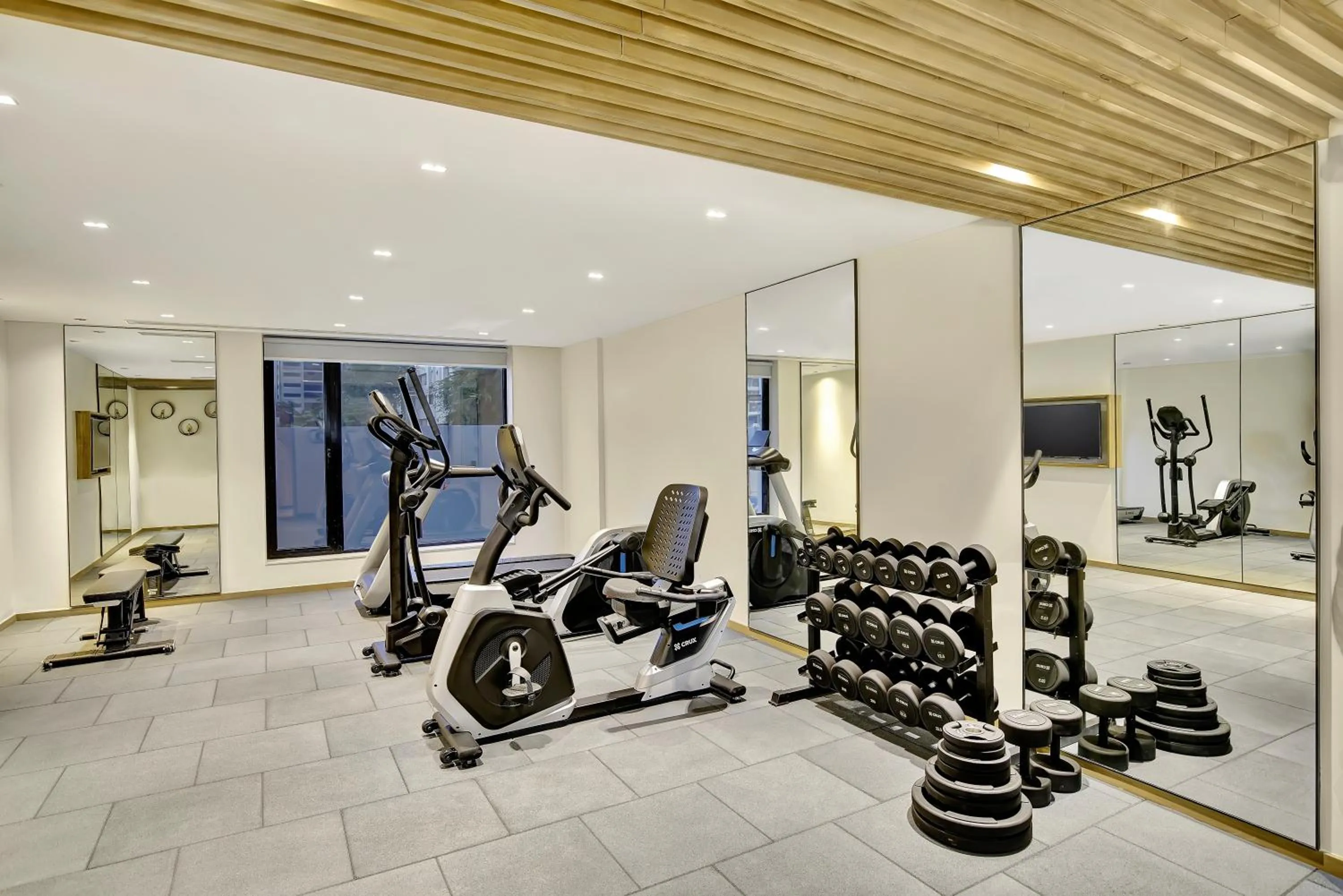 Fitness centre/facilities in Park Inn by Radisson Surat