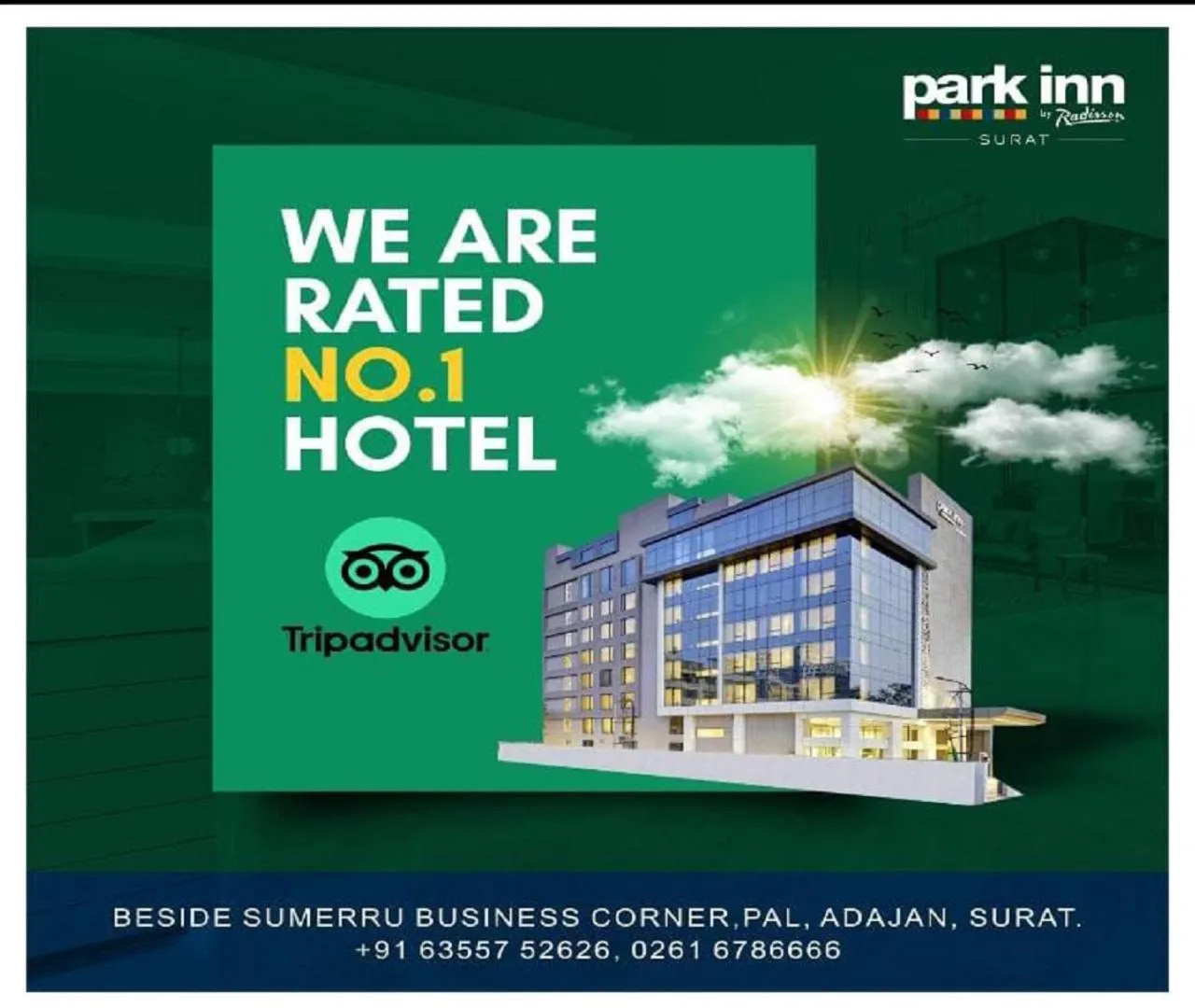 Certificate/Award in Park Inn by Radisson Surat