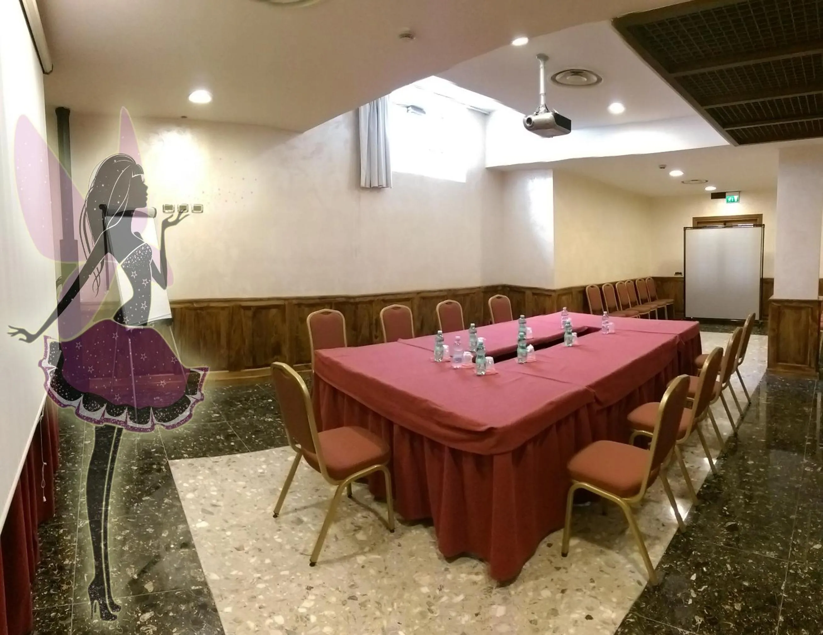 On site in Hotel Meeting