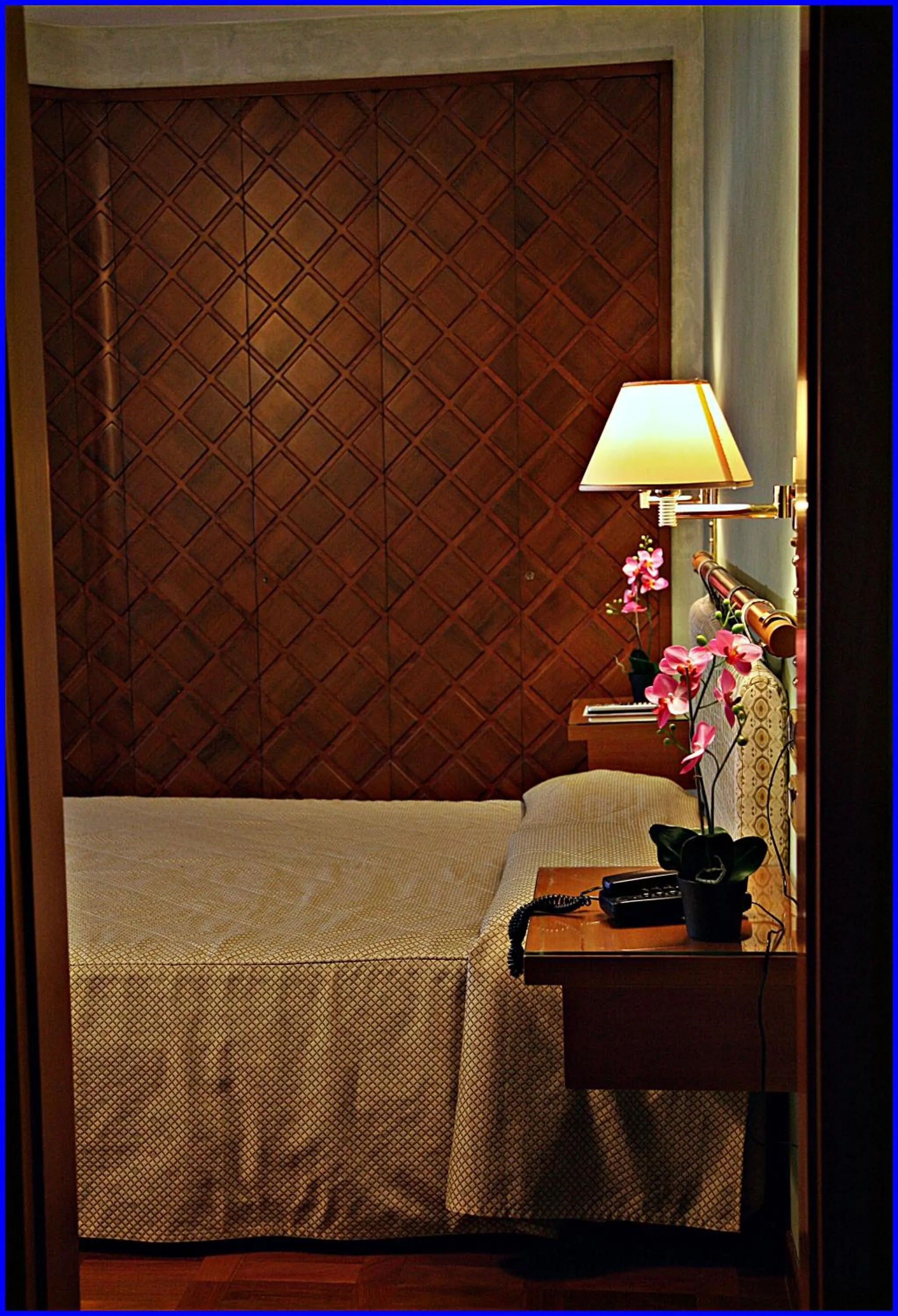 Bed in Hotel Meeting