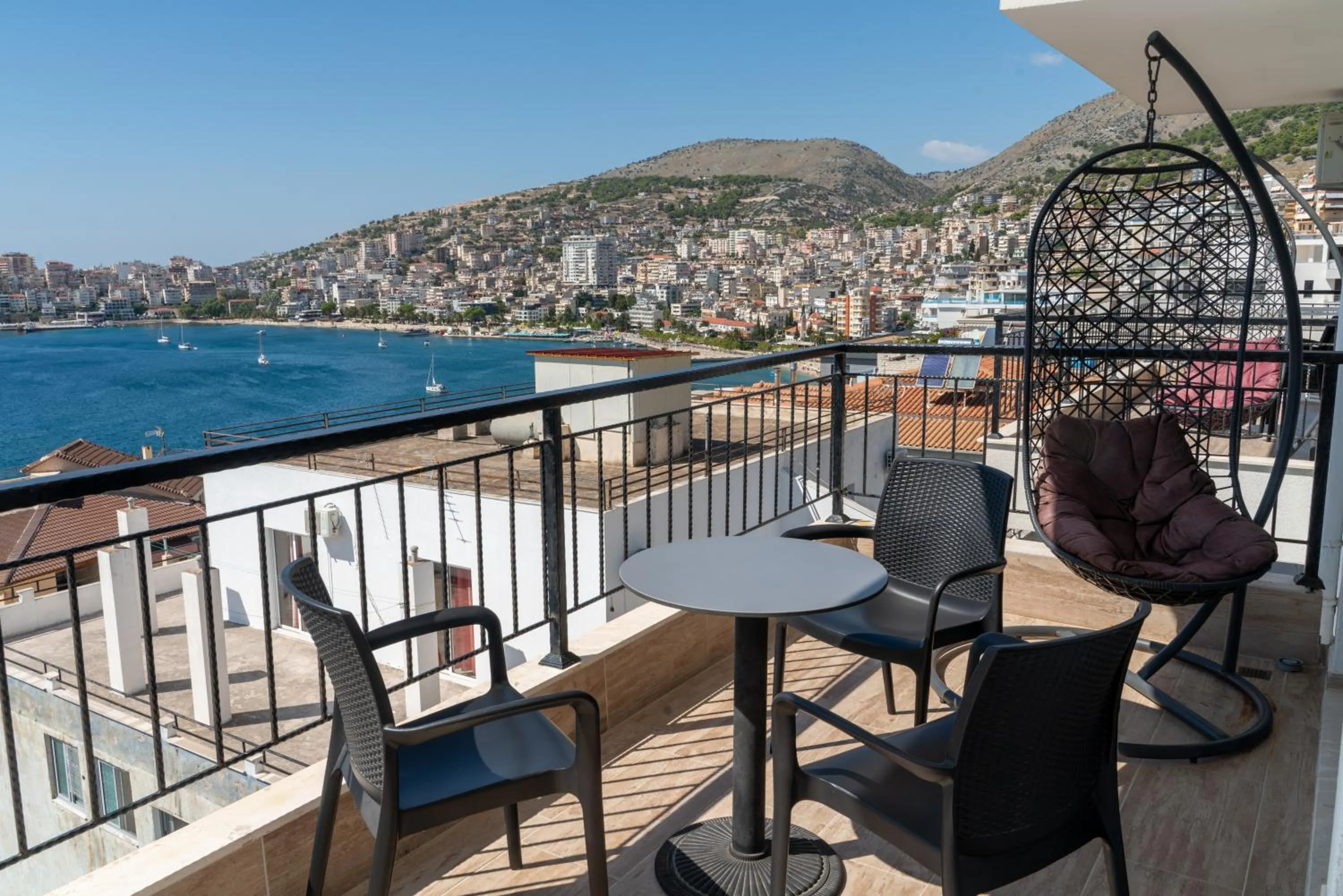 Balcony/Terrace in Blissful Apartments
