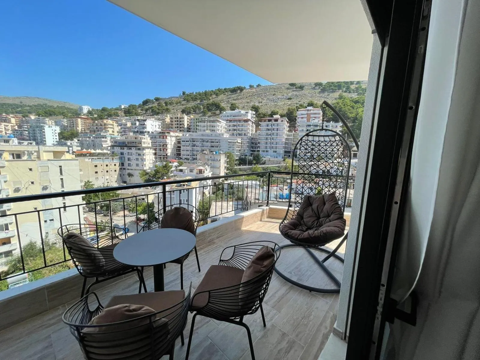 Balcony/Terrace in Blissful Apartments