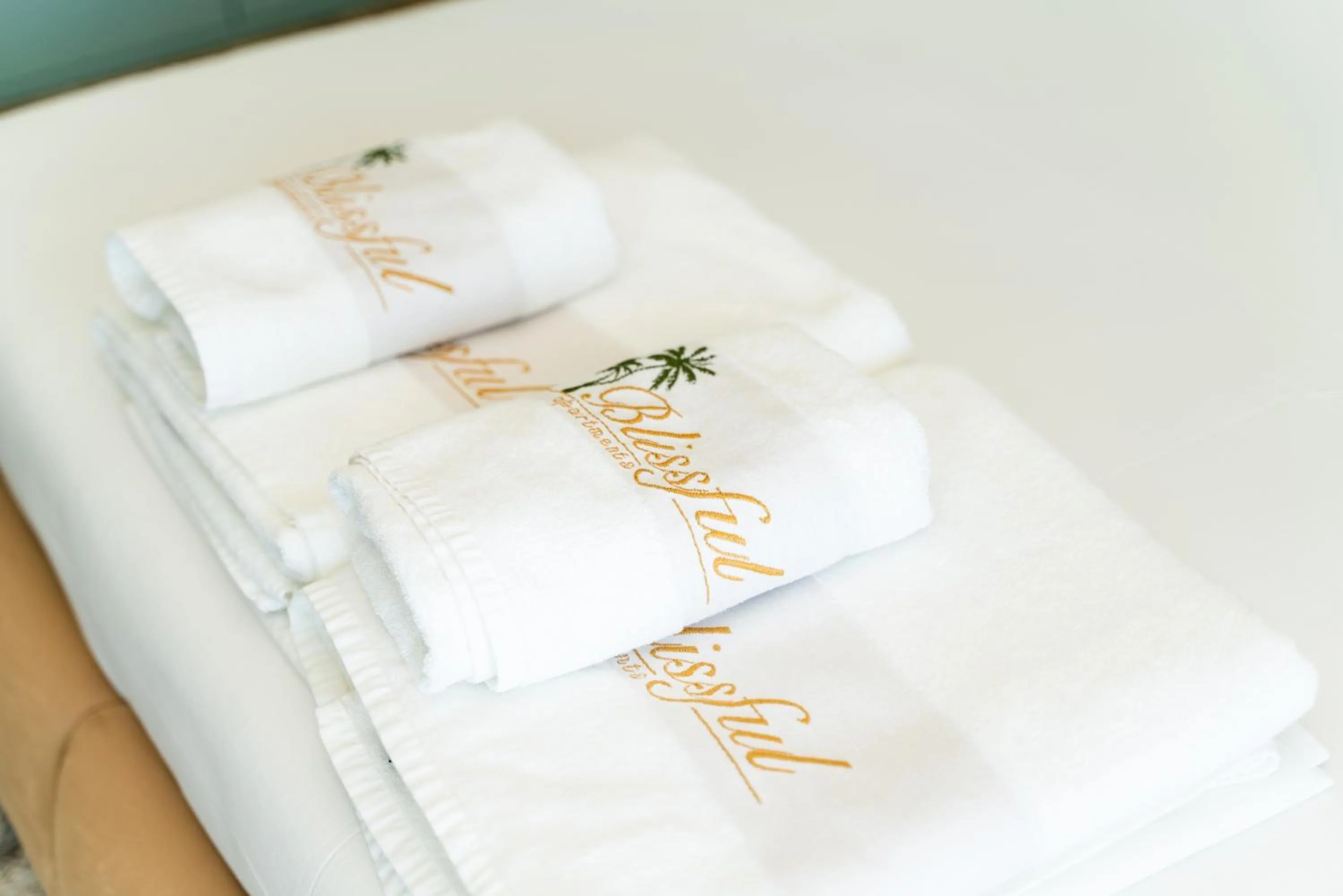 towels in Blissful Apartments