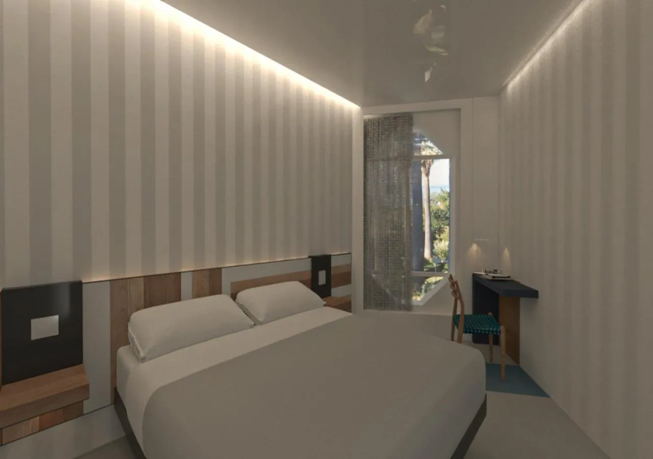 Bed in So' Lifestyle Hotel Sorrento