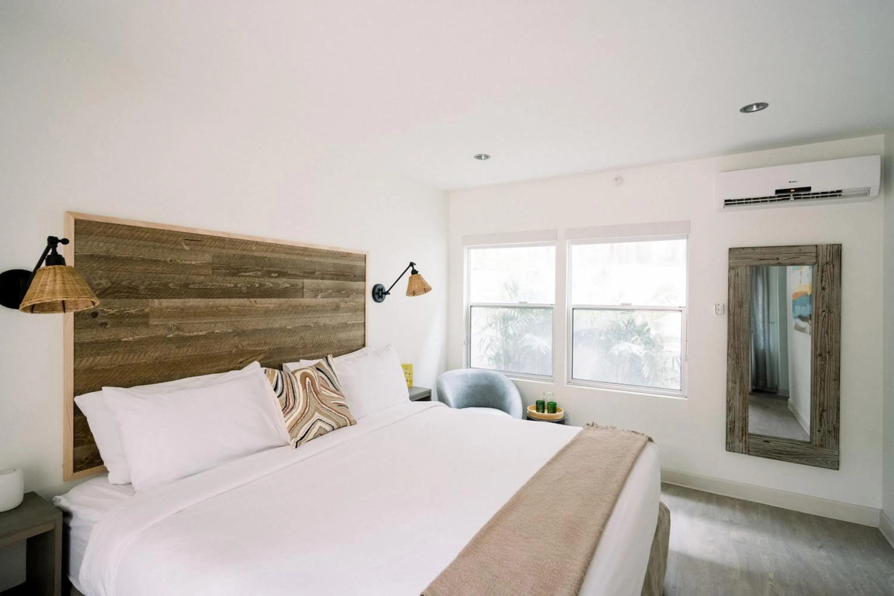 Bed in SCP Seven4One Hotel