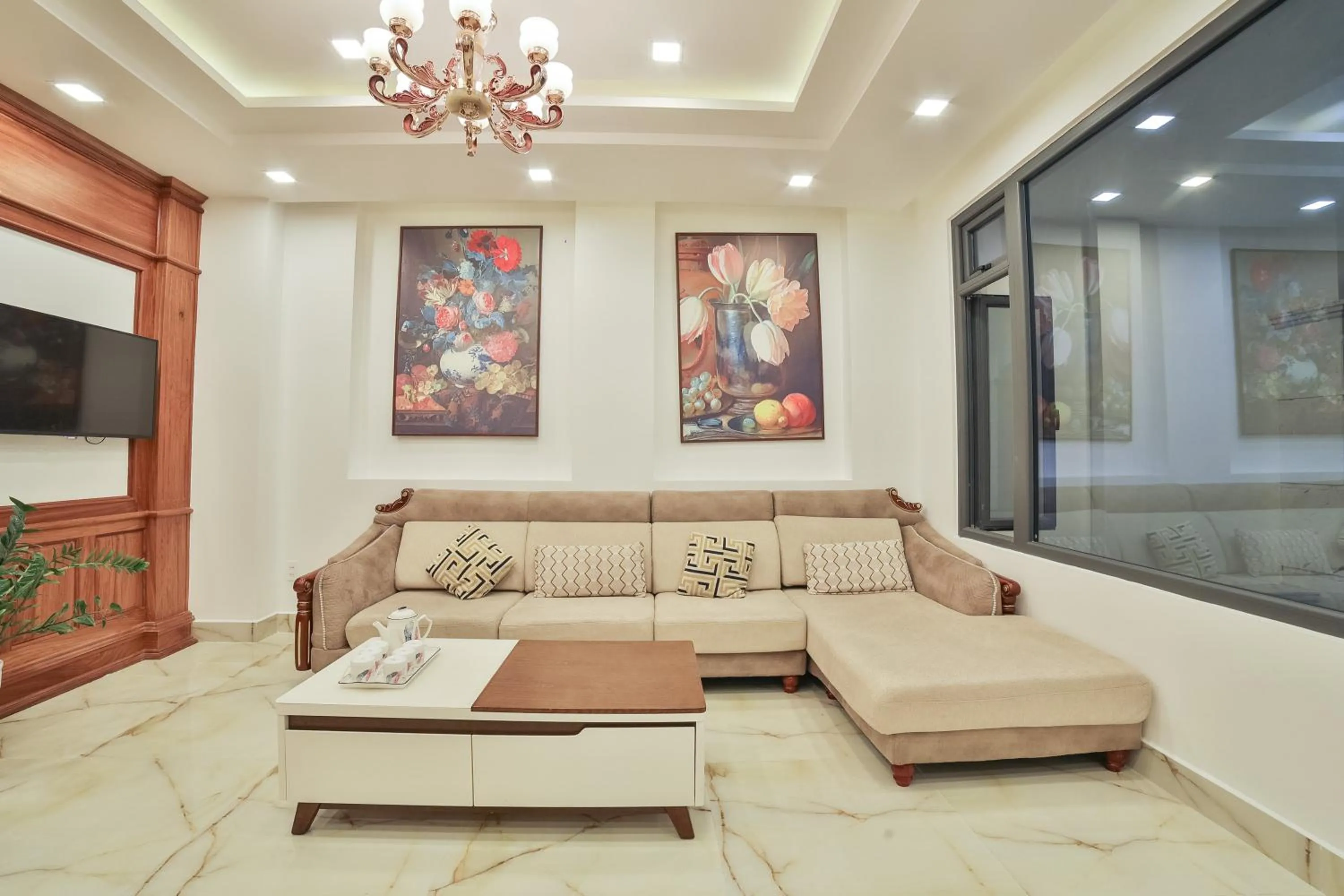 Living room in Hạ Na Hotel Đà Lạt