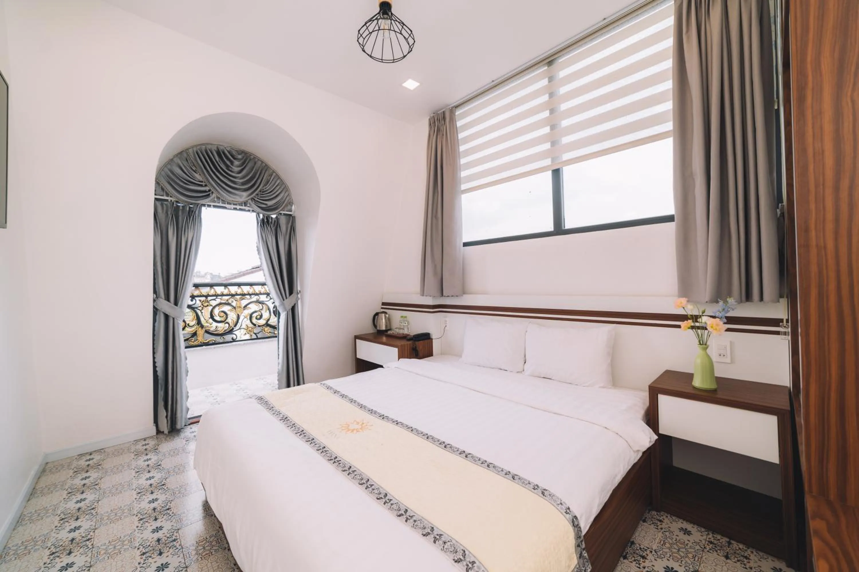 Bed in Hạ Na Hotel Đà Lạt