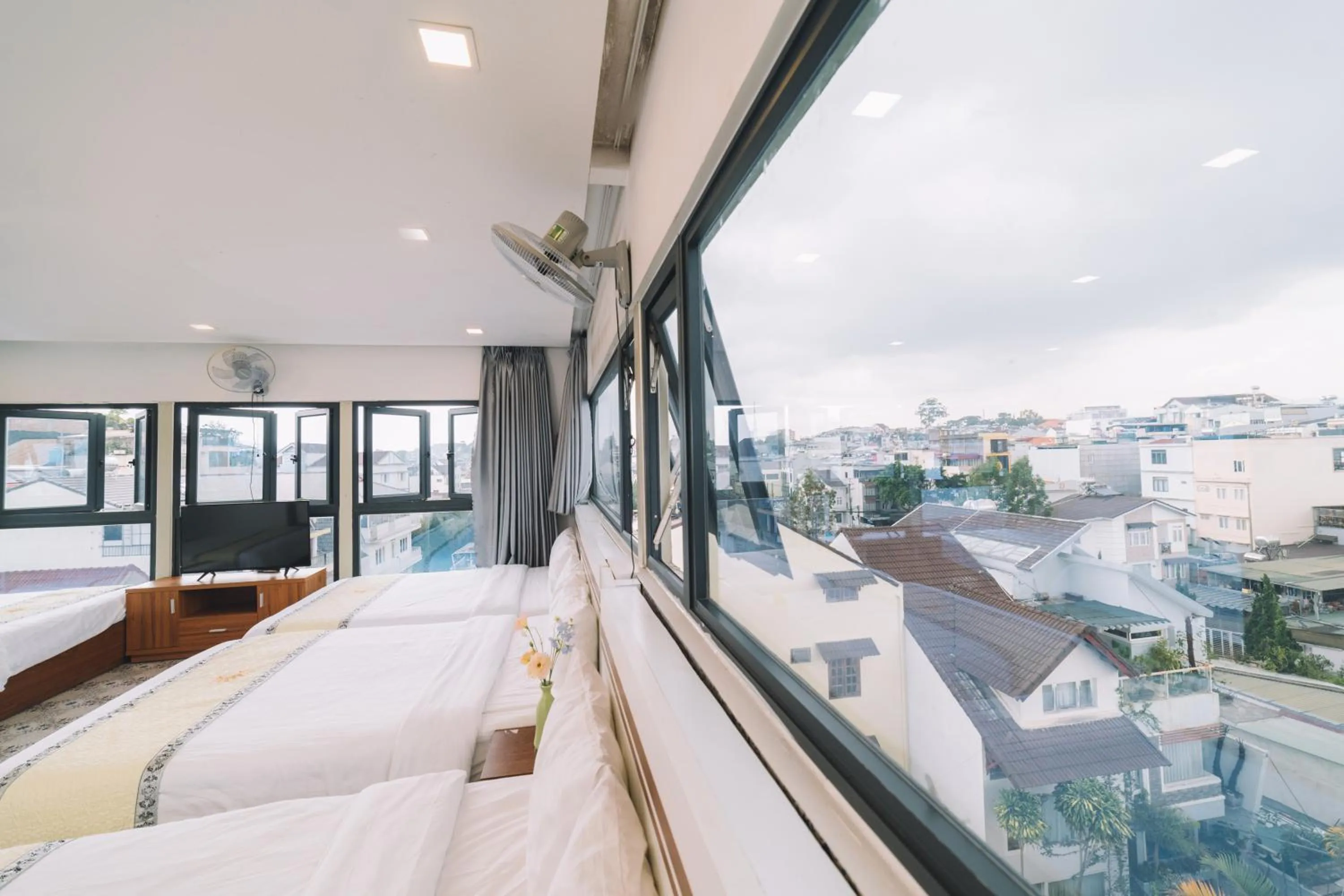 Bed in Hạ Na Hotel Đà Lạt